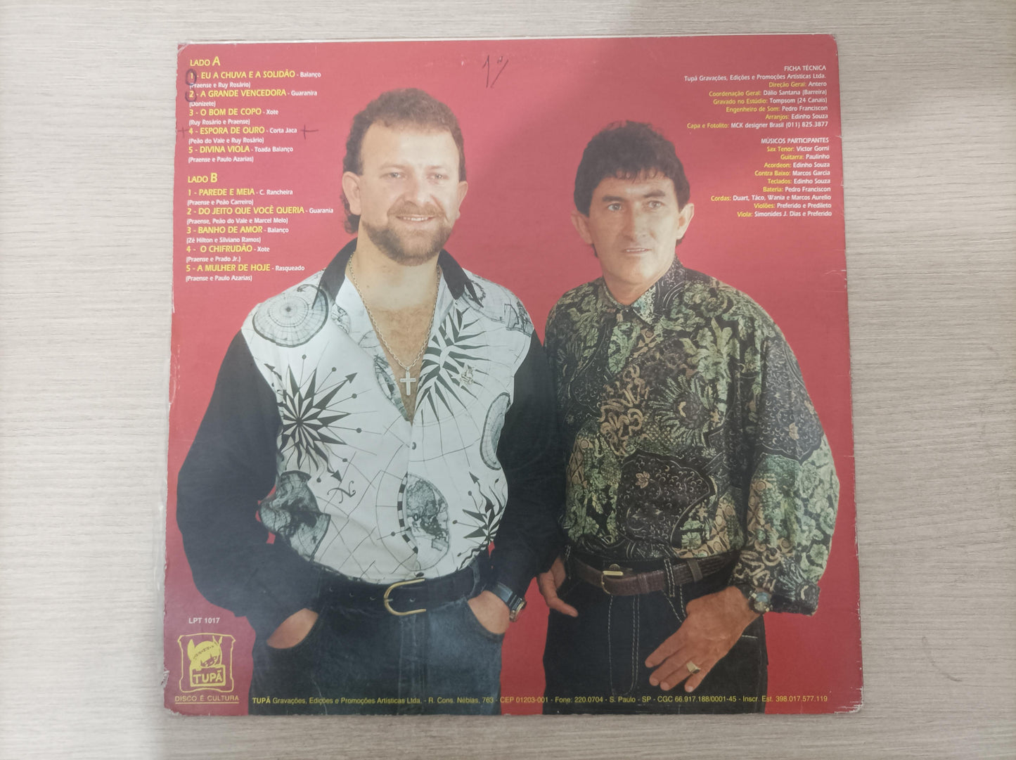 Lp Vinil Peão do Vale & Praense Do jeito que você queria