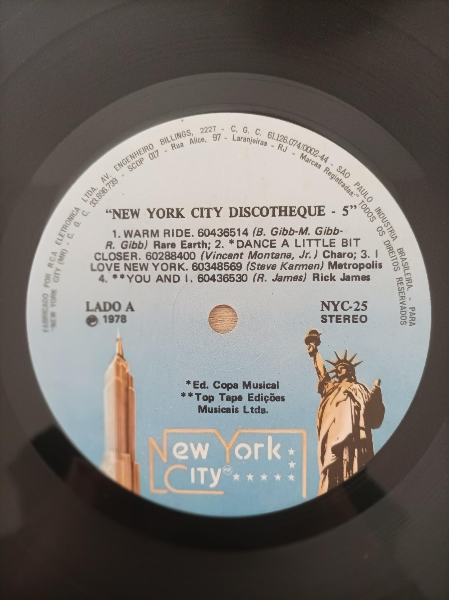 Lp Vinil New York City Discotheque 5