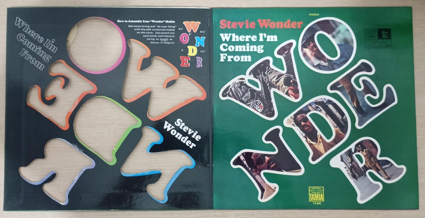Lp Vinil Stevie Wonder Where I'm Coming From Capa Dupla