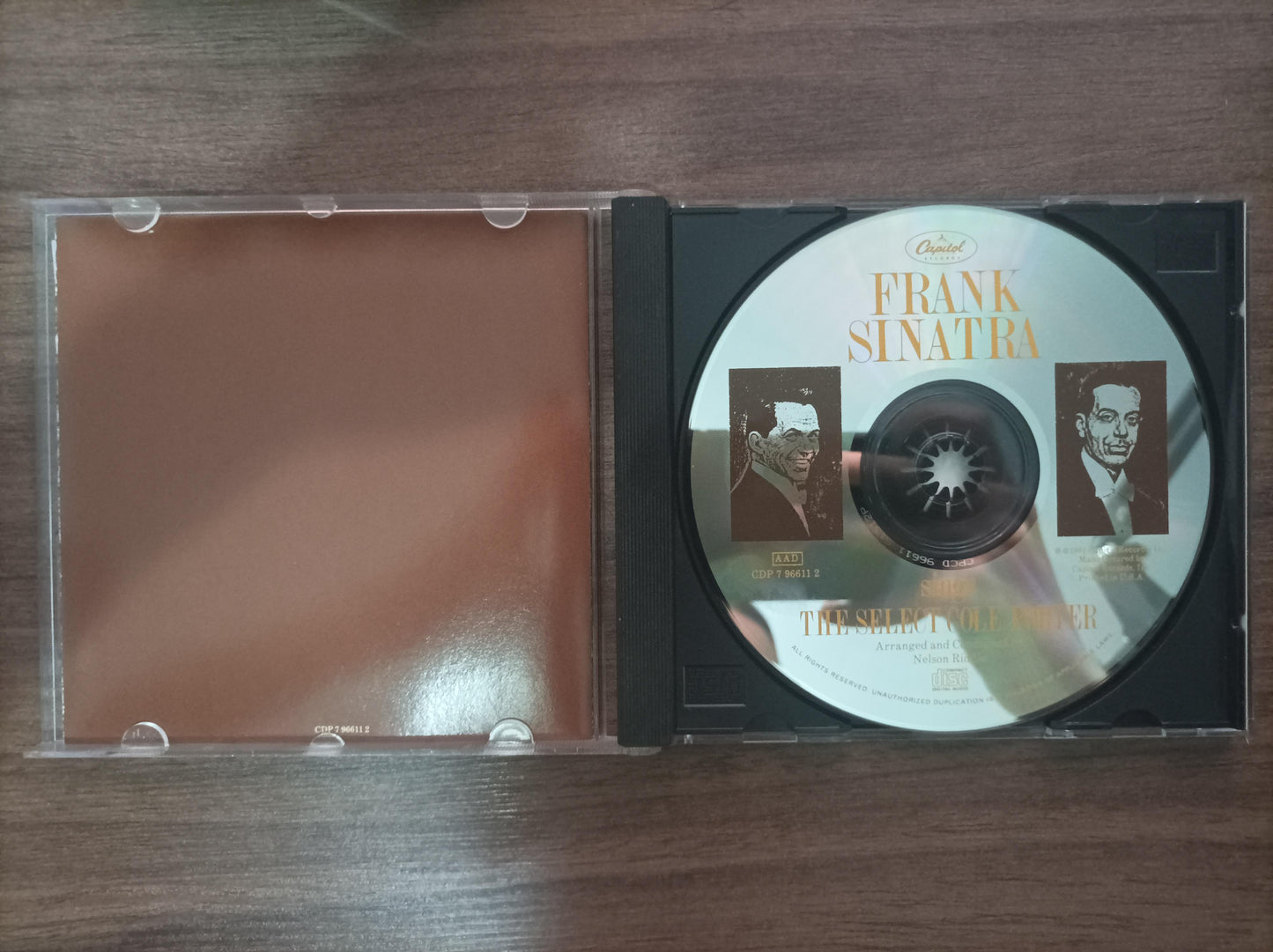 CD Frank Sinatra Sings The Select Cole Porter Importado