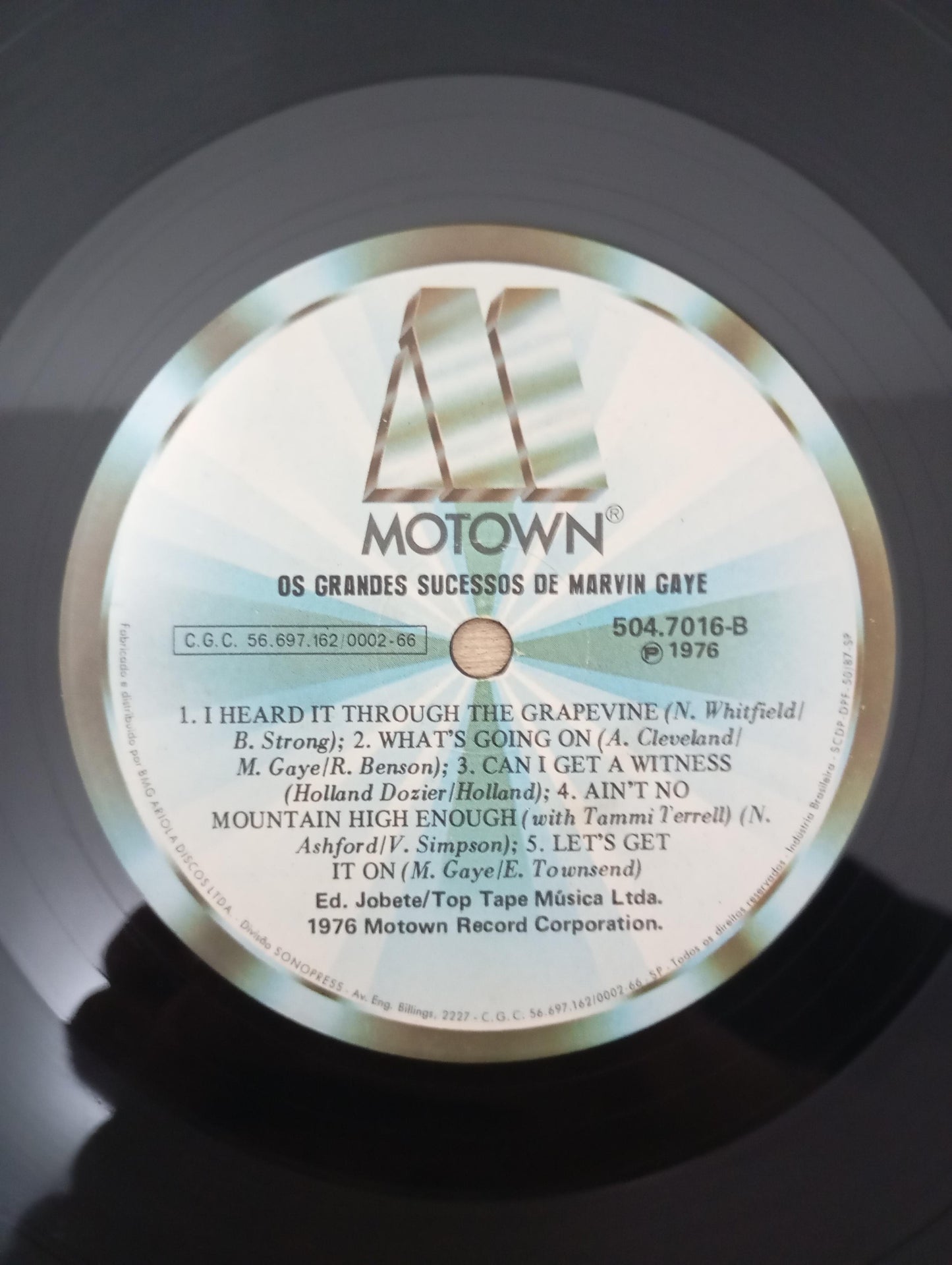 Lp Vinil Marvin Gaye Os Grandes Sucessos De Marvin Gaye