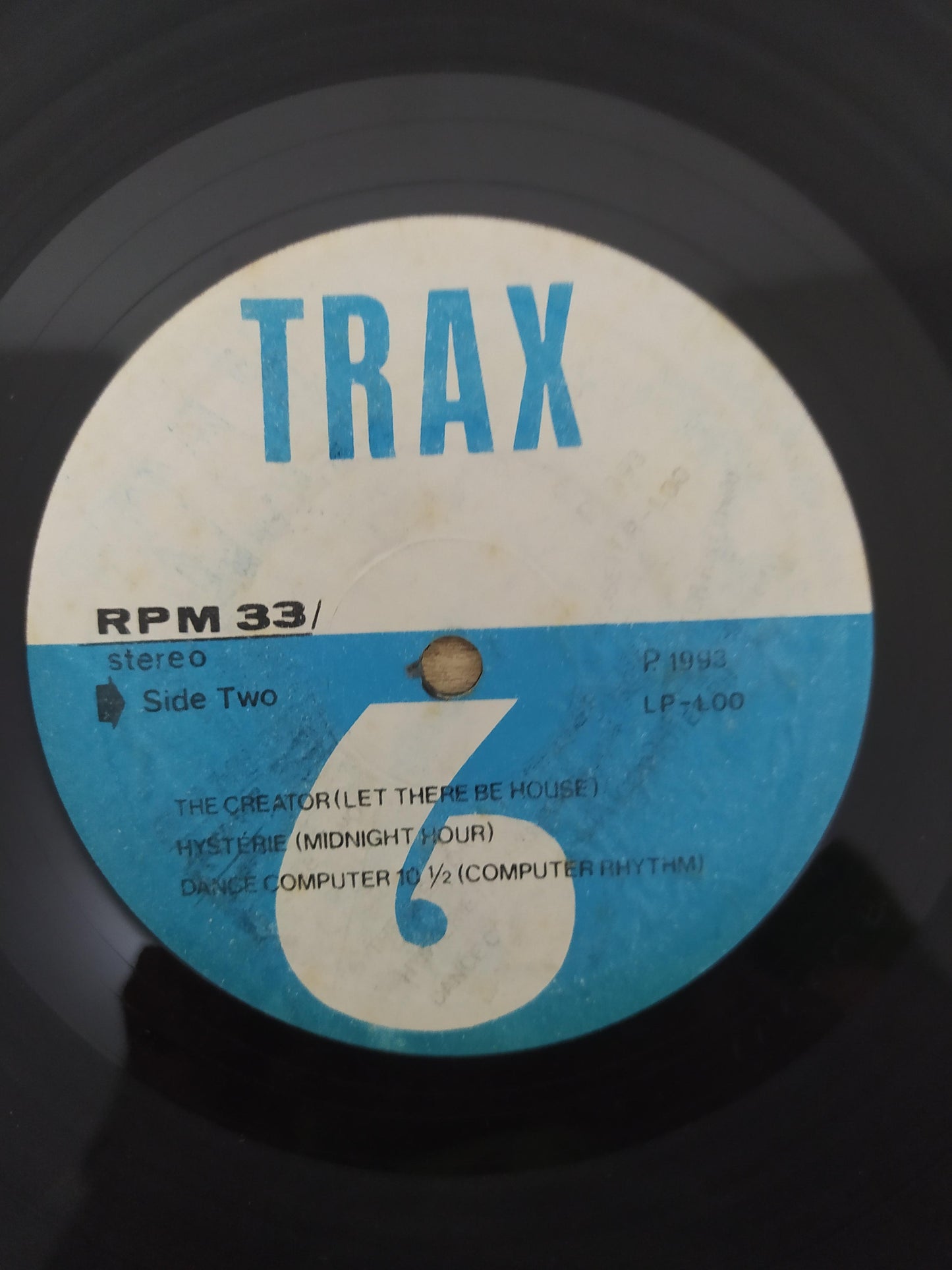 LP Vinil MP Dance Trax The Time Frequence