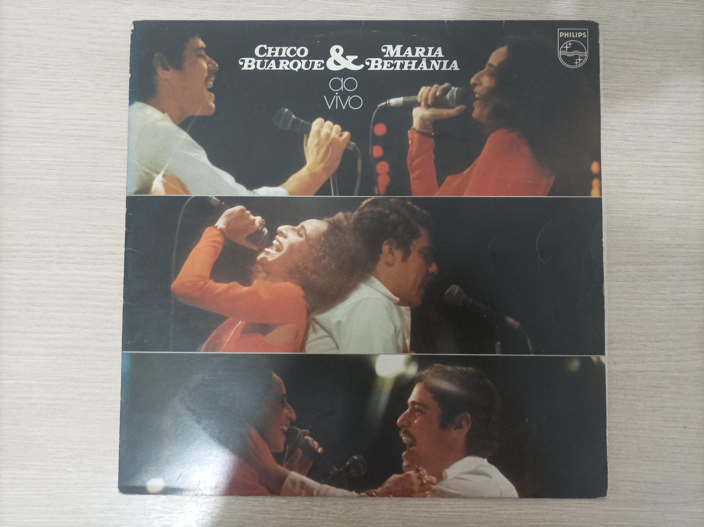 Lp Vinil Chico Buarque & Maria Bethânia Ao Vivo