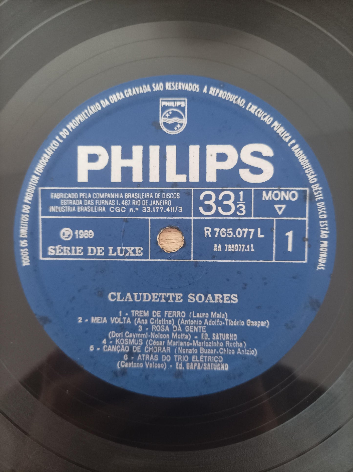 Lp Vinil Claudette 1969