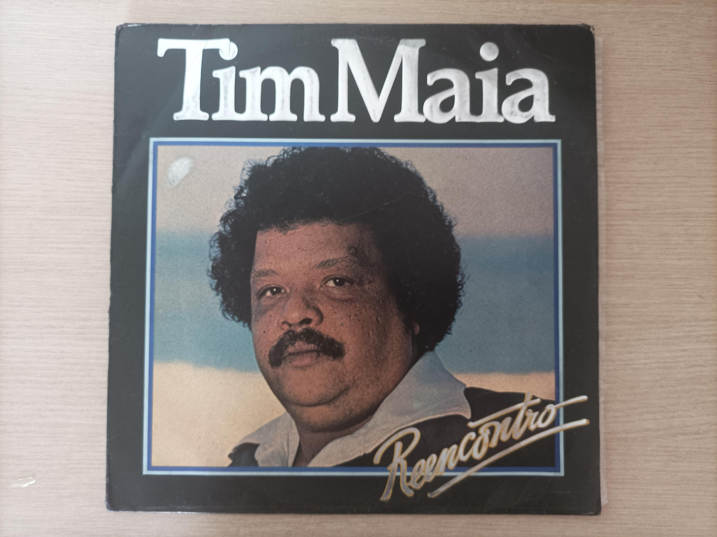 Lp Vinil Tim Maia Reencontro Com Encarte