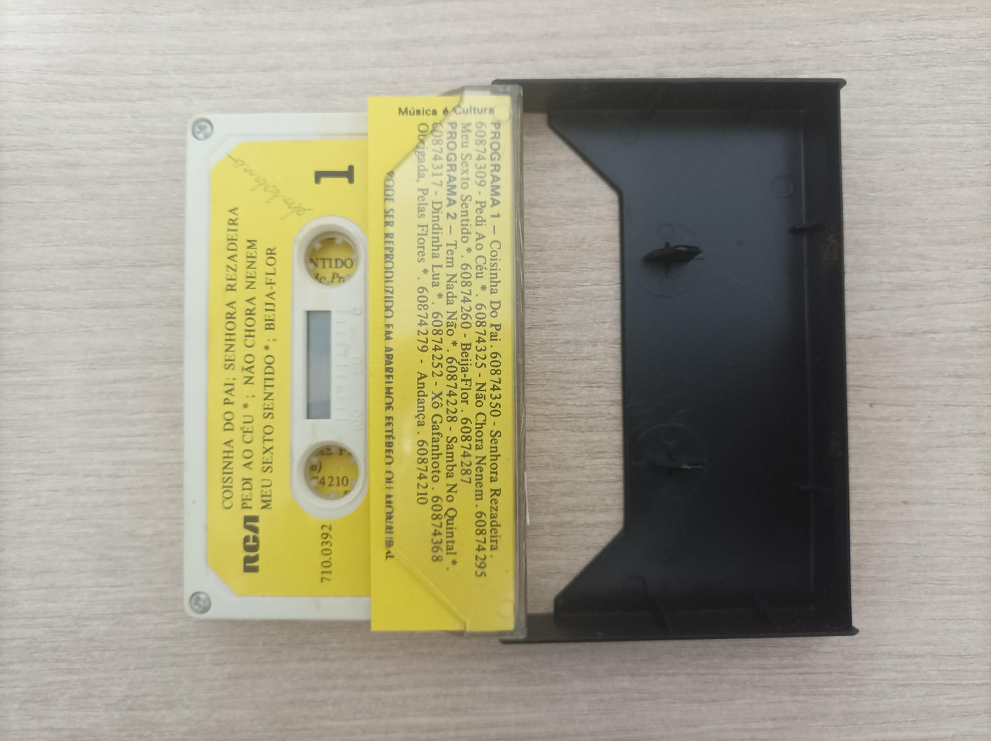 Fita K7 Cassete Beth Carvalho No Pagode