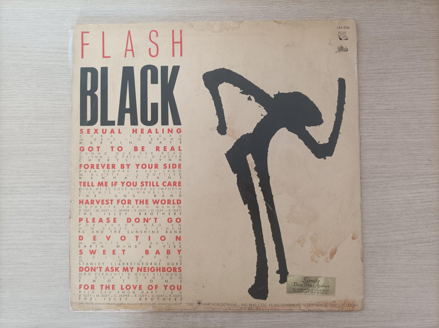 Disco Vinil Black Flash A