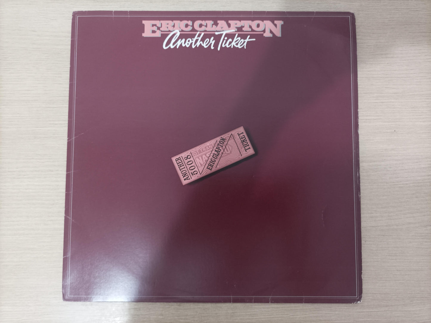 Lp Vinil Eric Clapton Another Ticket Com Encarte