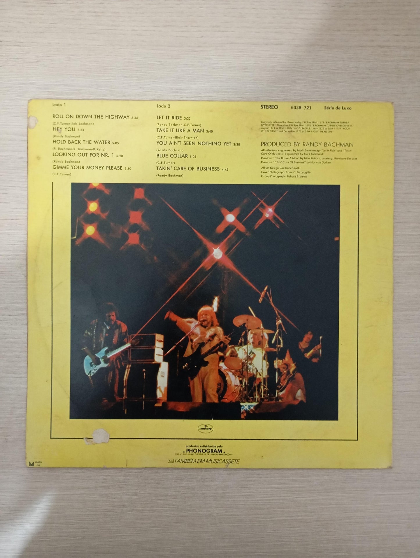 Lp Vinil Bachman-Turner Overdrive Best Of B.T.O. (So Far)