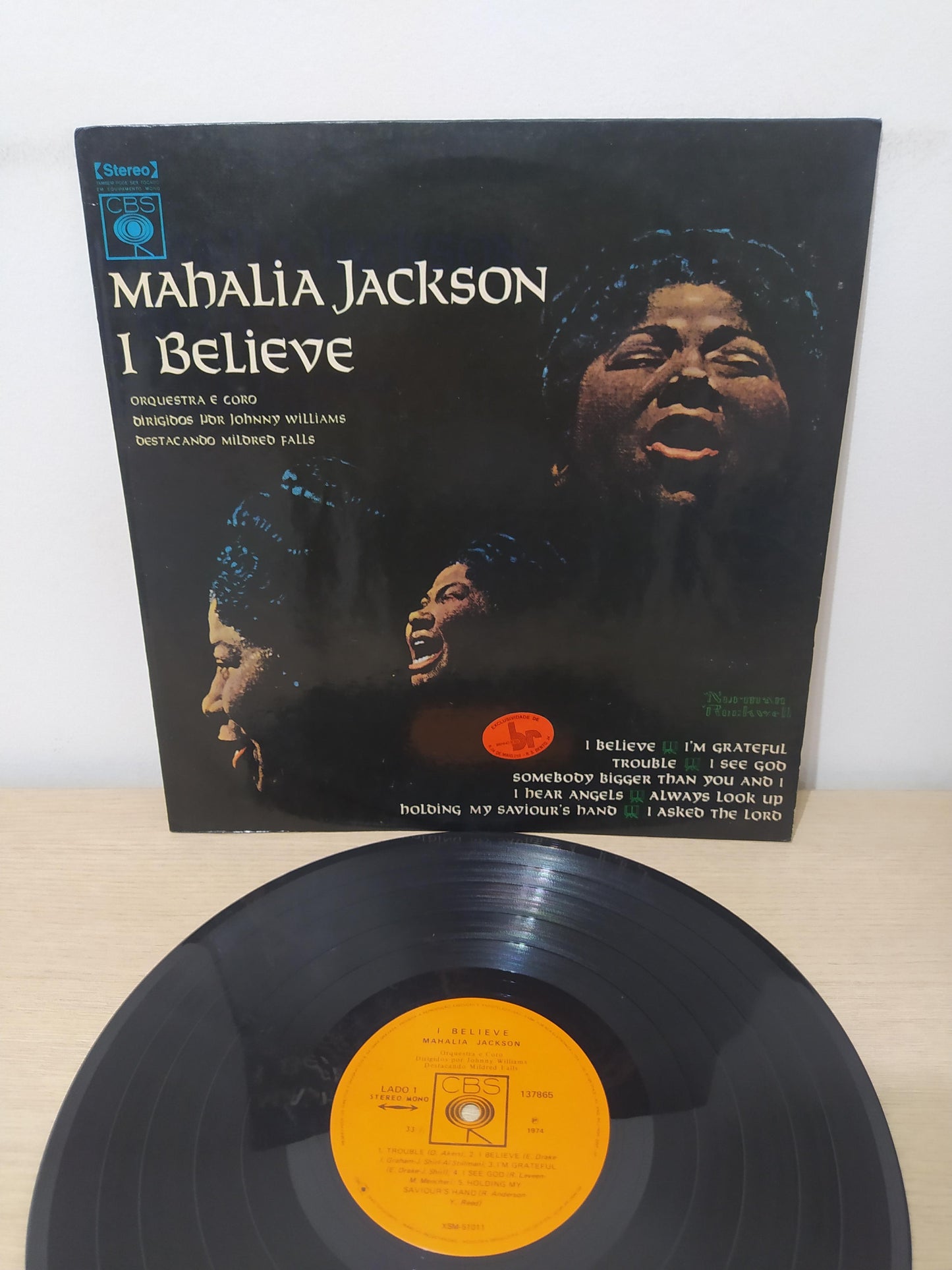 Lp Vinil Mahalia Jackson I Believe