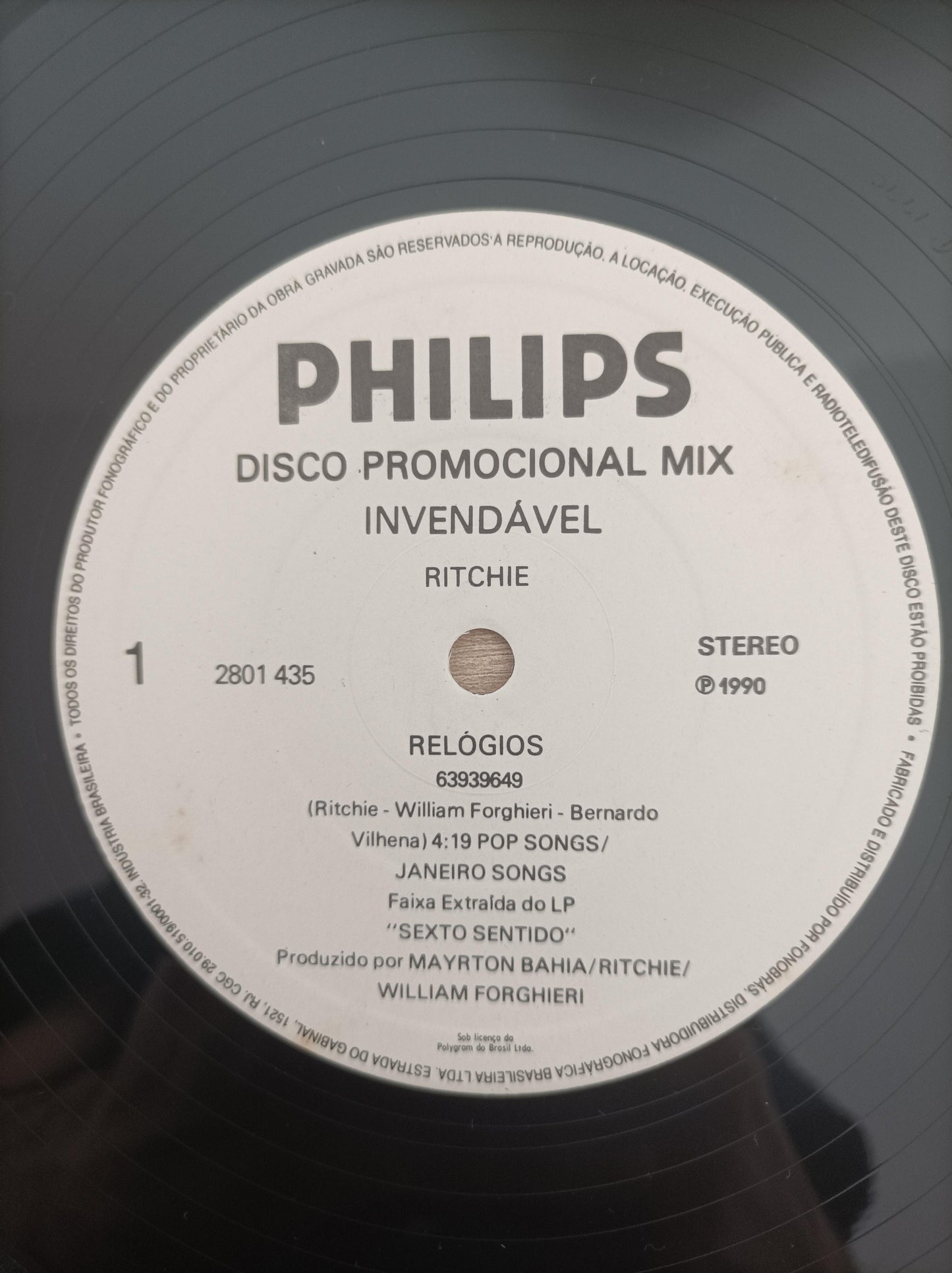 Lp Vinil Ritchie Relógios