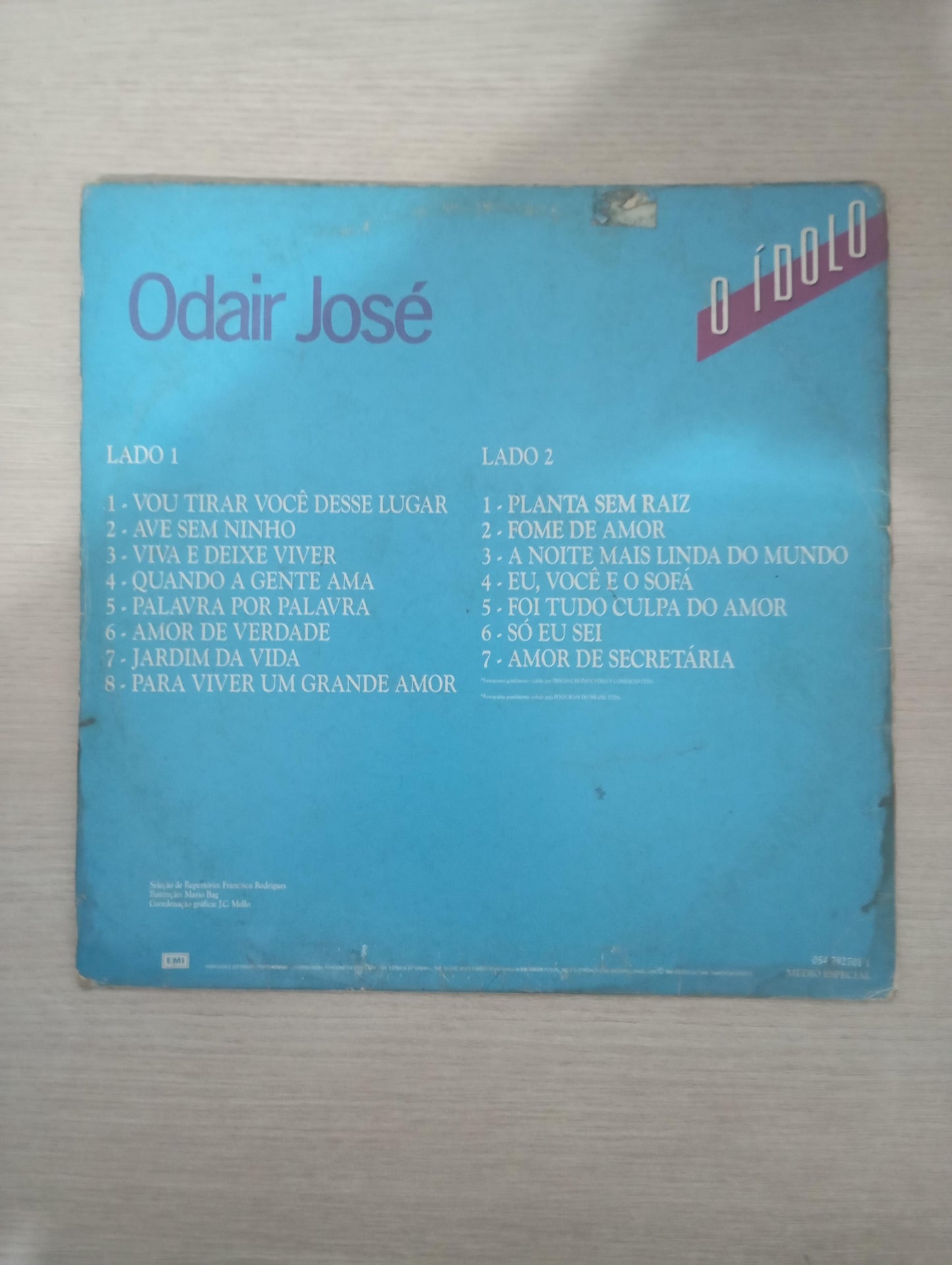 Lp Vinil Odair José O Ídolo