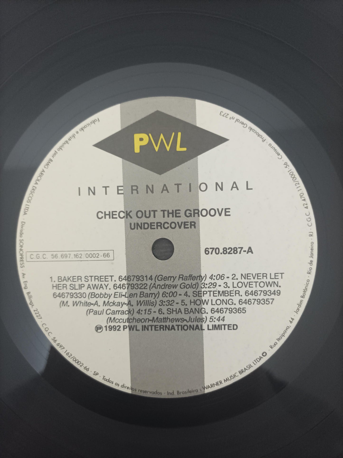 Lp Vinil Undercover Check Out The Groove Com Encarte