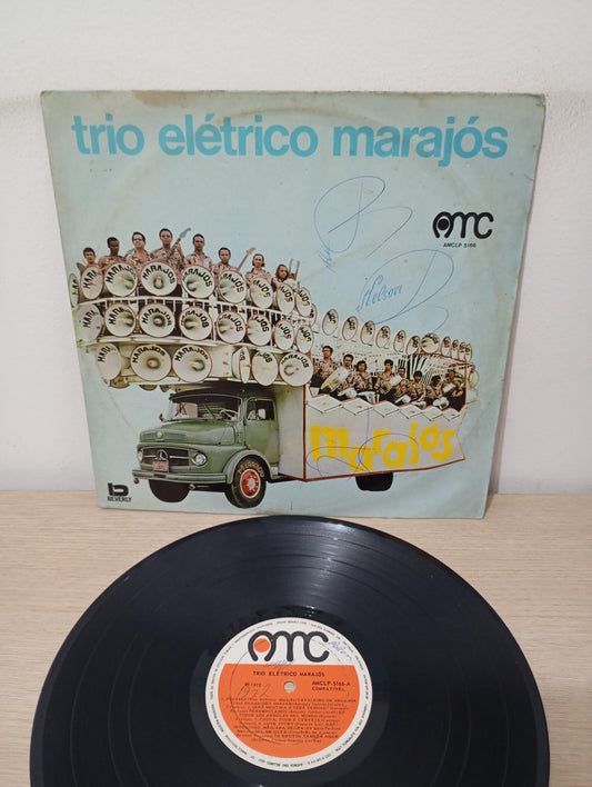 Lp Vinil Trio Elétrico Marajós 1972