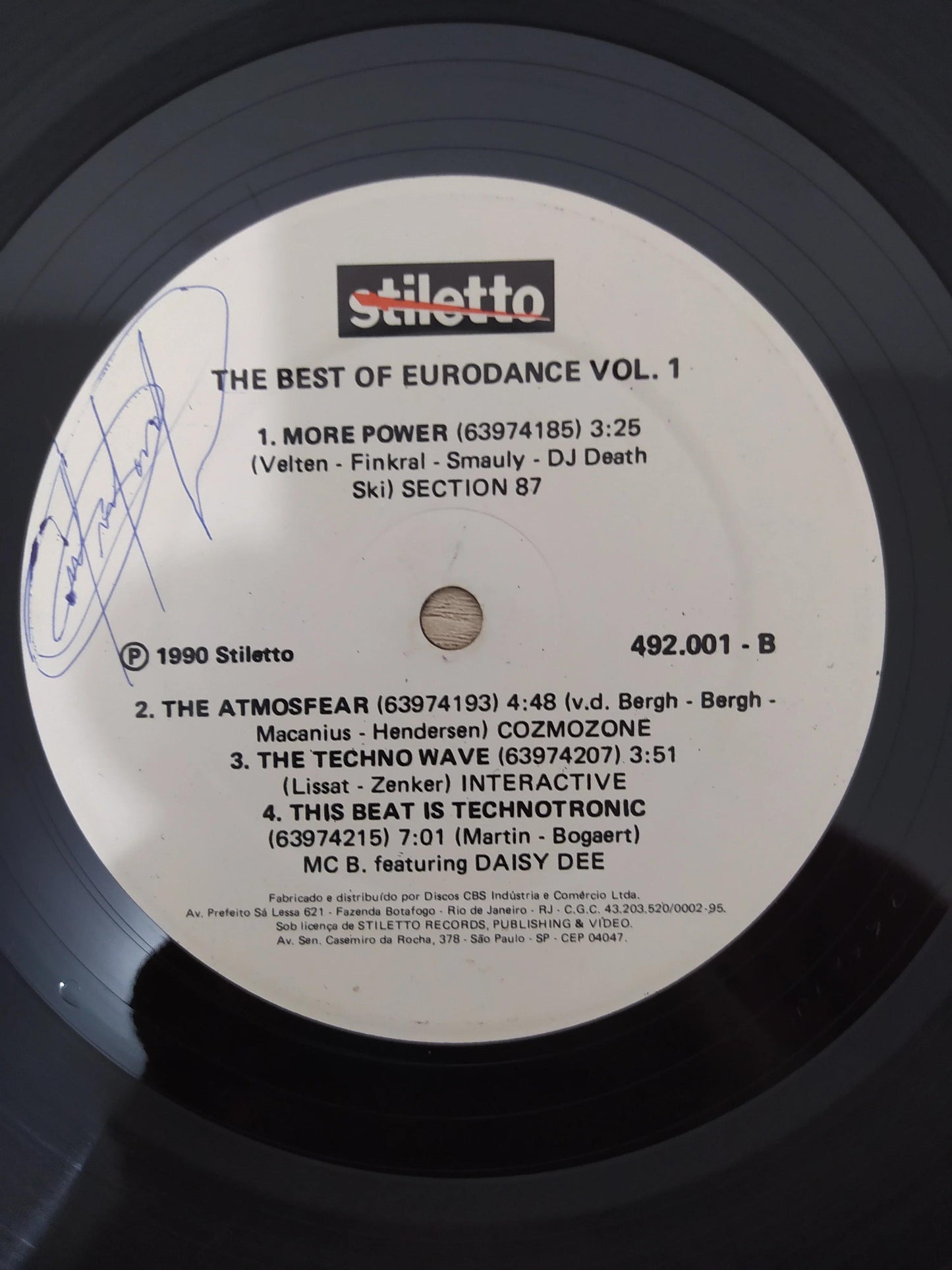 Lp Vinil Stiletto The Best of Eurodance Vol. 1