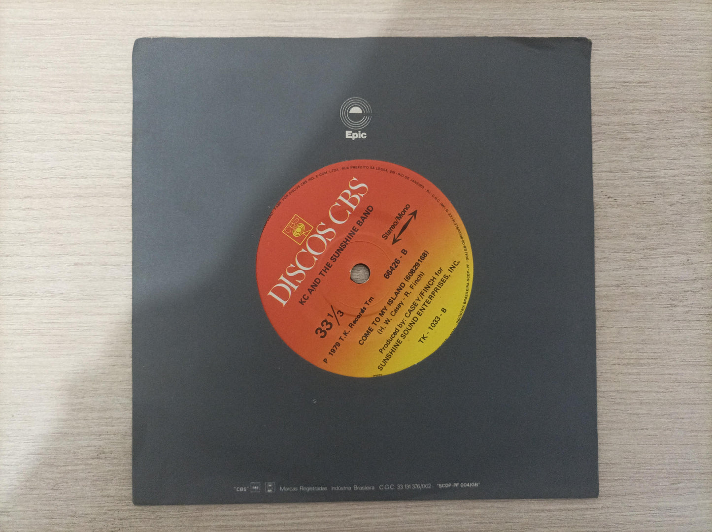 Vinil Compacto KC & The Sunshine Band Do You Wanna Go Party