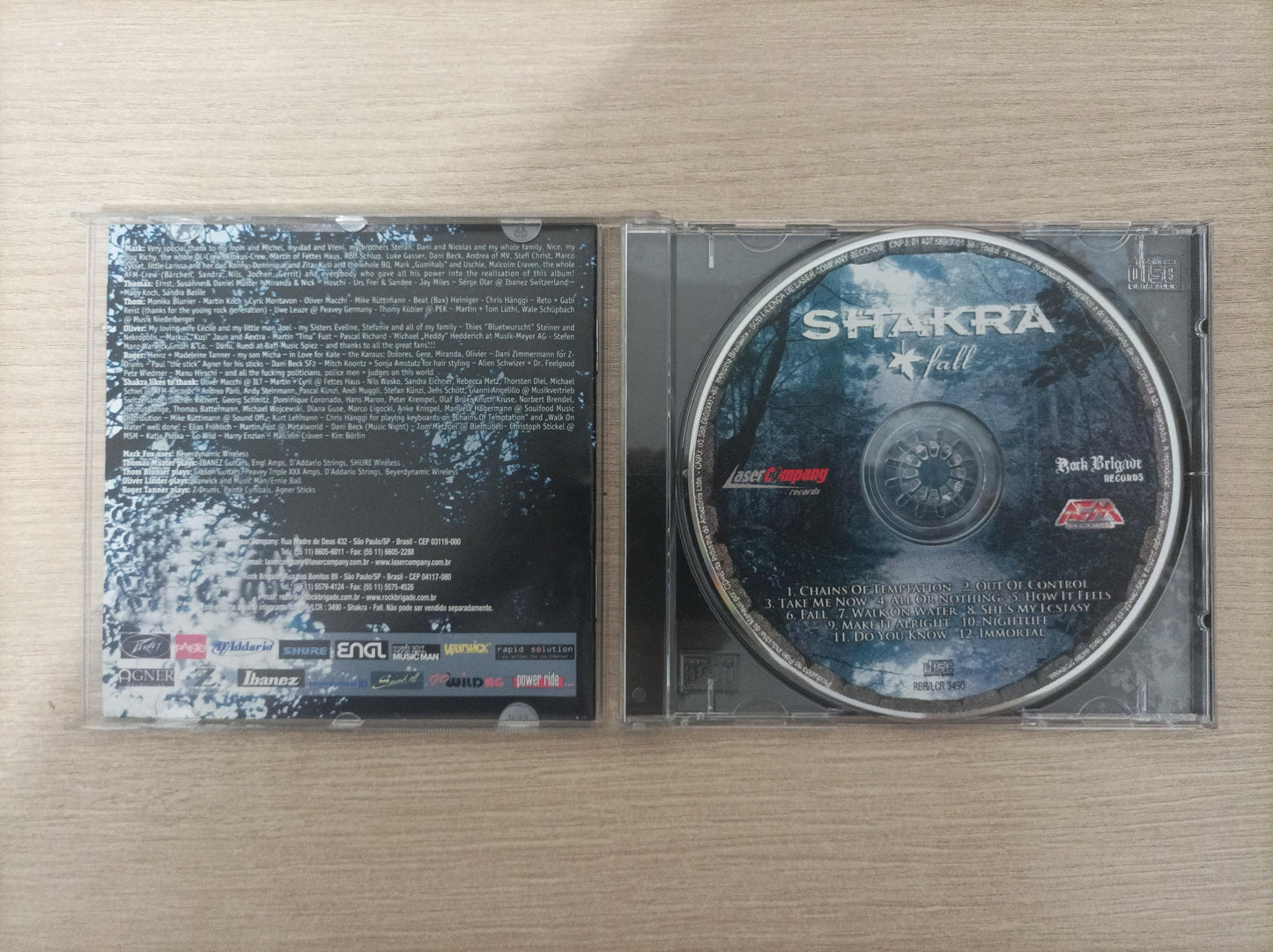CD Shakra Fall