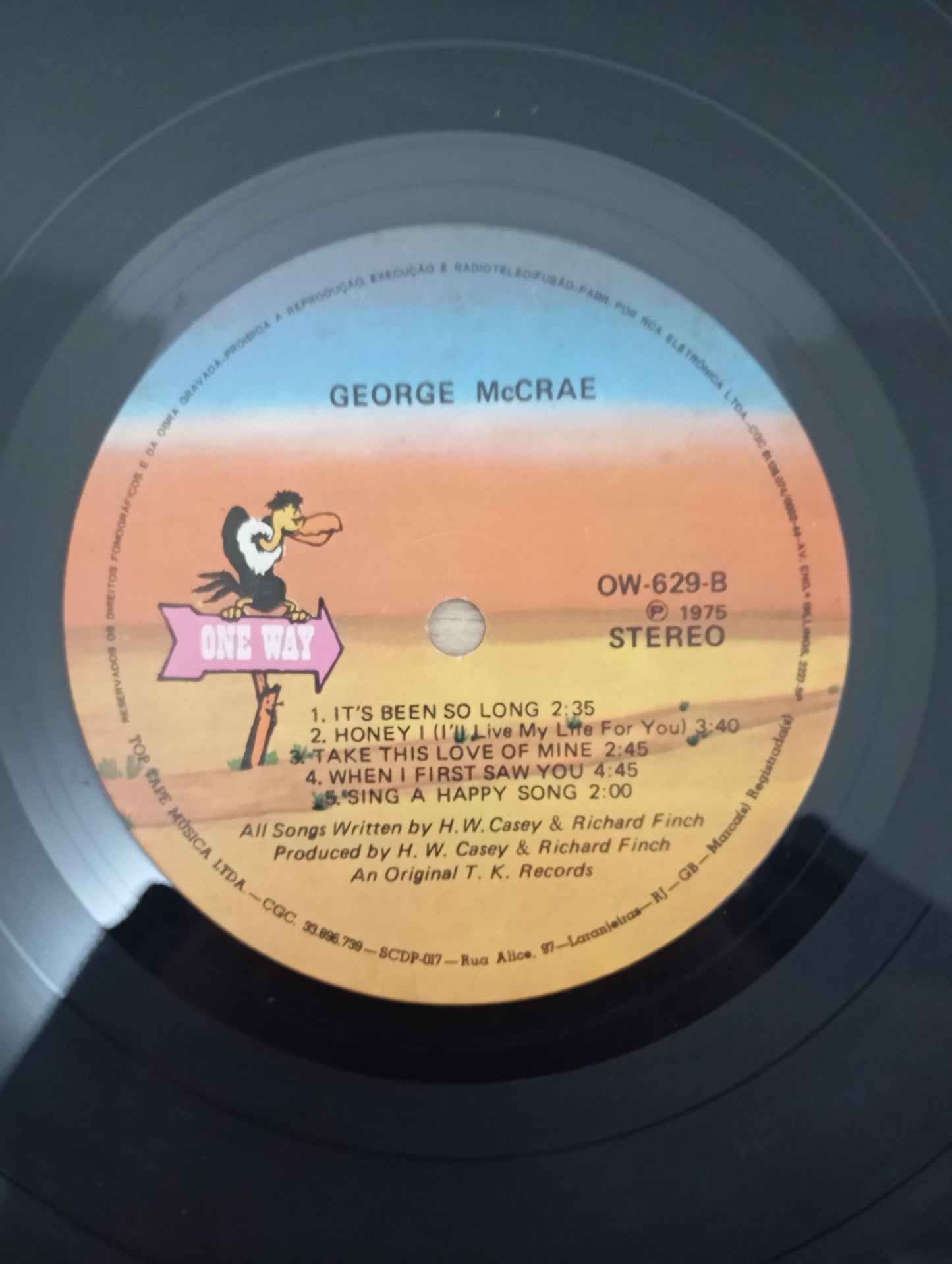 Lp Vinil George McCrae 1975