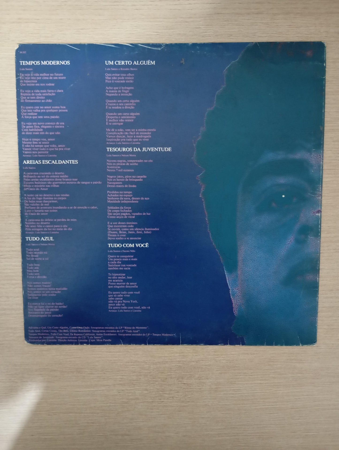 Lp Vinil Lulu Santos Último Romântico Com Encarte