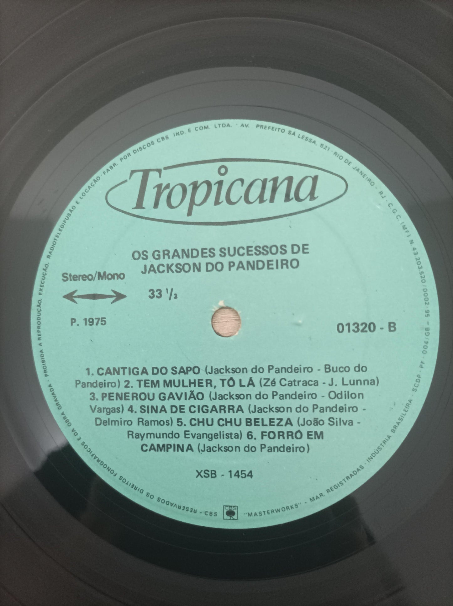 Lp Vinil Jackson Do Pandeiro Os Grandes Sucessos de