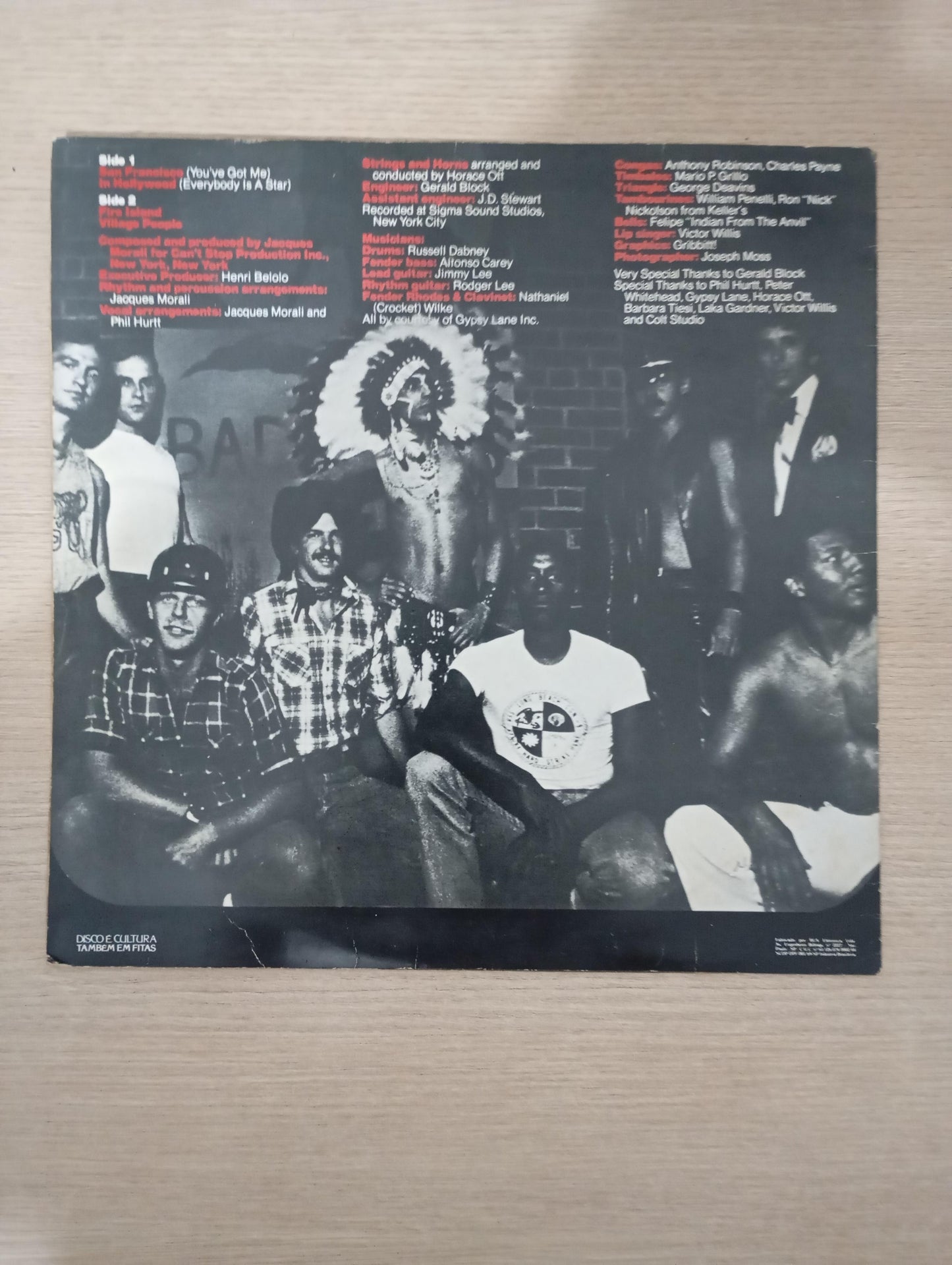Lp Vinil Village People 1977
