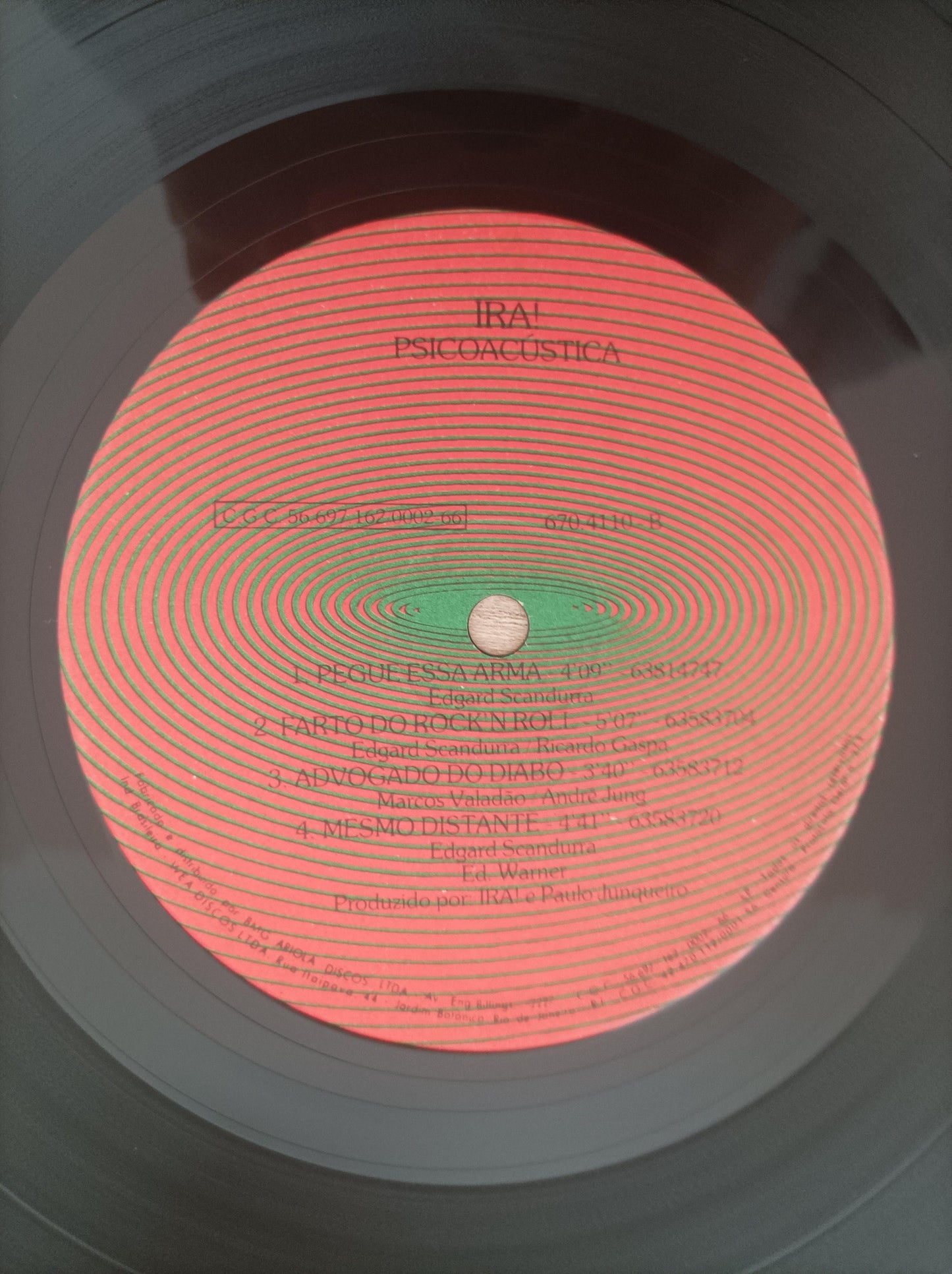 Lp Vinil Ira! Psicoacústica Capa Dupla