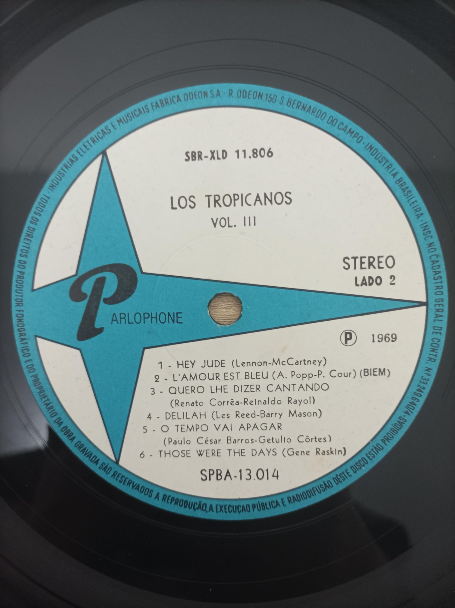 Lp Vinil Los Tropicanos Vol. 3