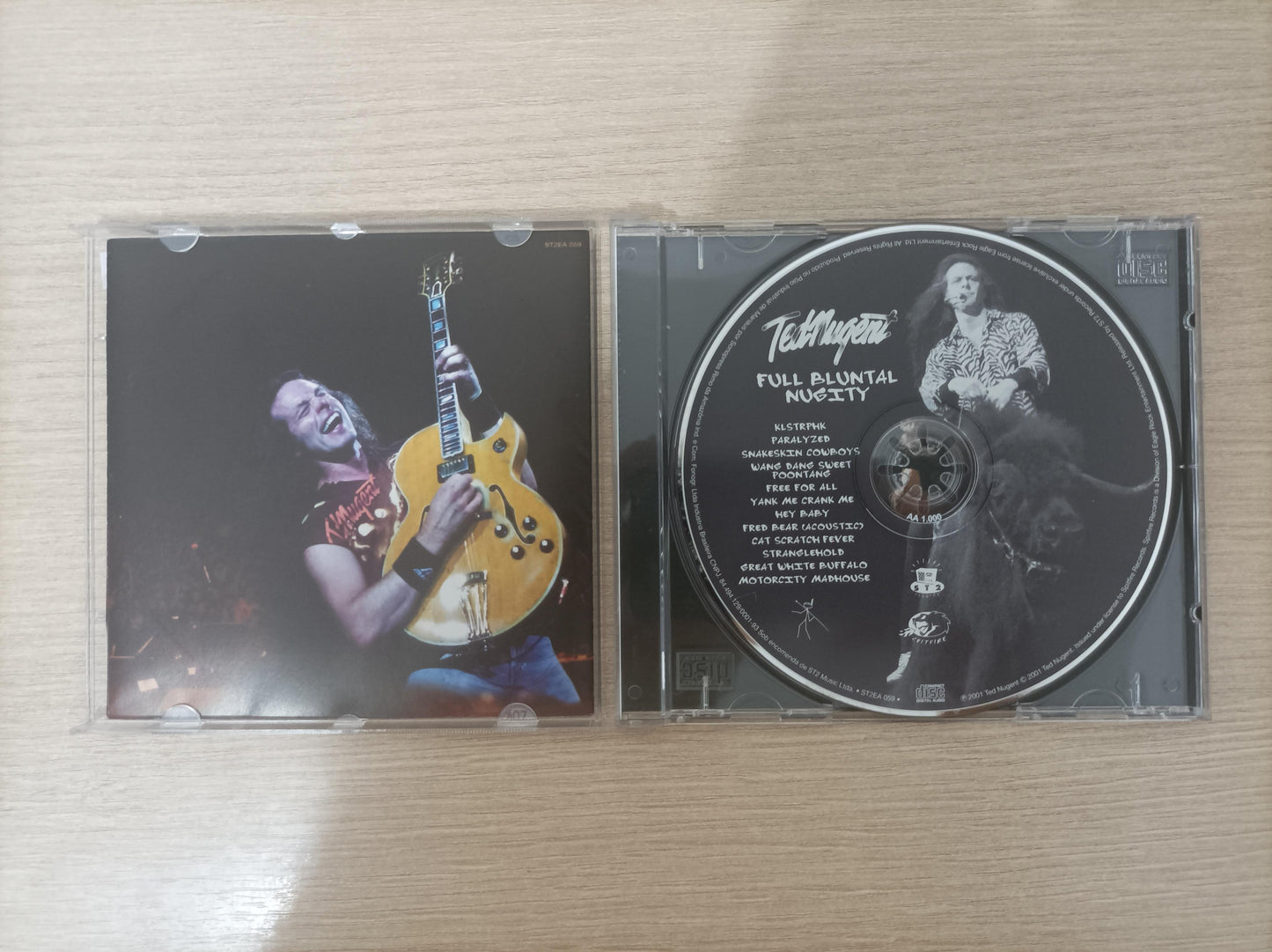 CD Ted Nugent Full Bluntal Nugity