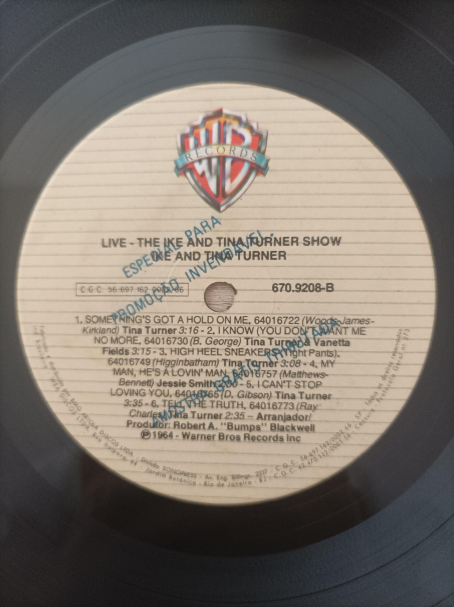 Lp Vinil Ike & Tina Turner Show Live