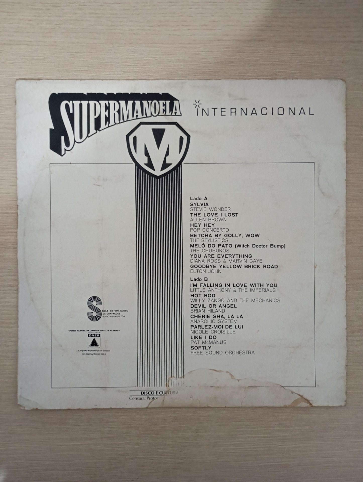Lp Vinil Supermanoela - Internacional