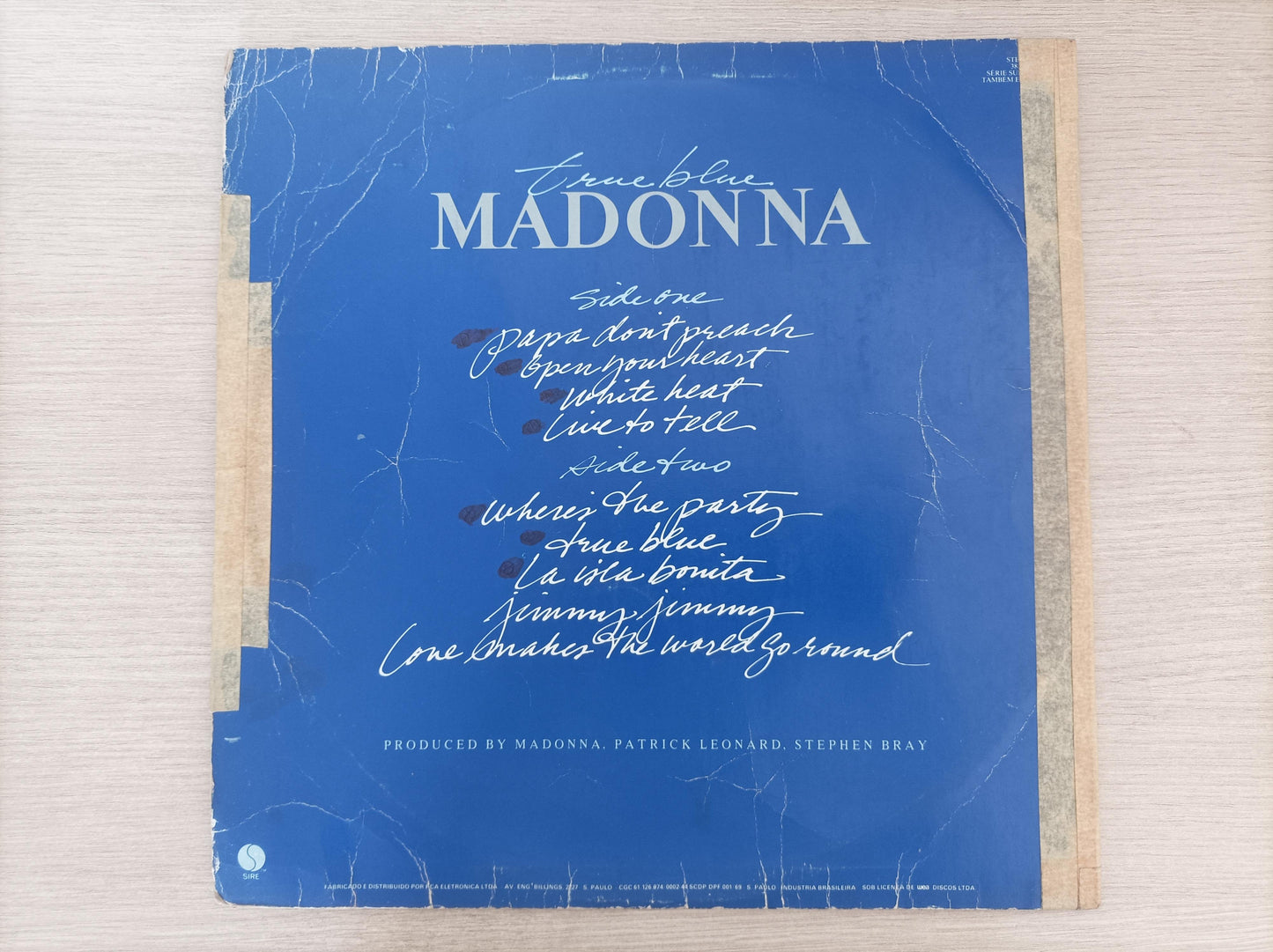 Lp Vinil Madonna True Blue