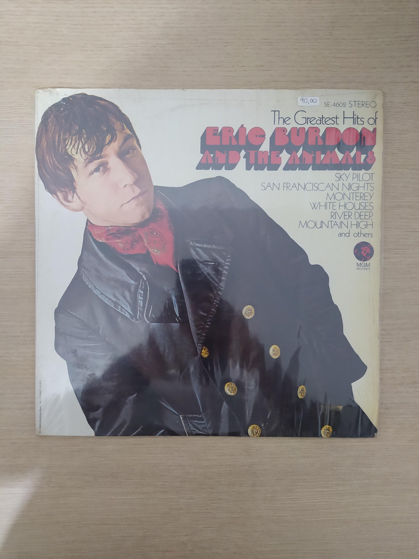 Lp Vinil Eric Burdon & The Animals Greatest Hits