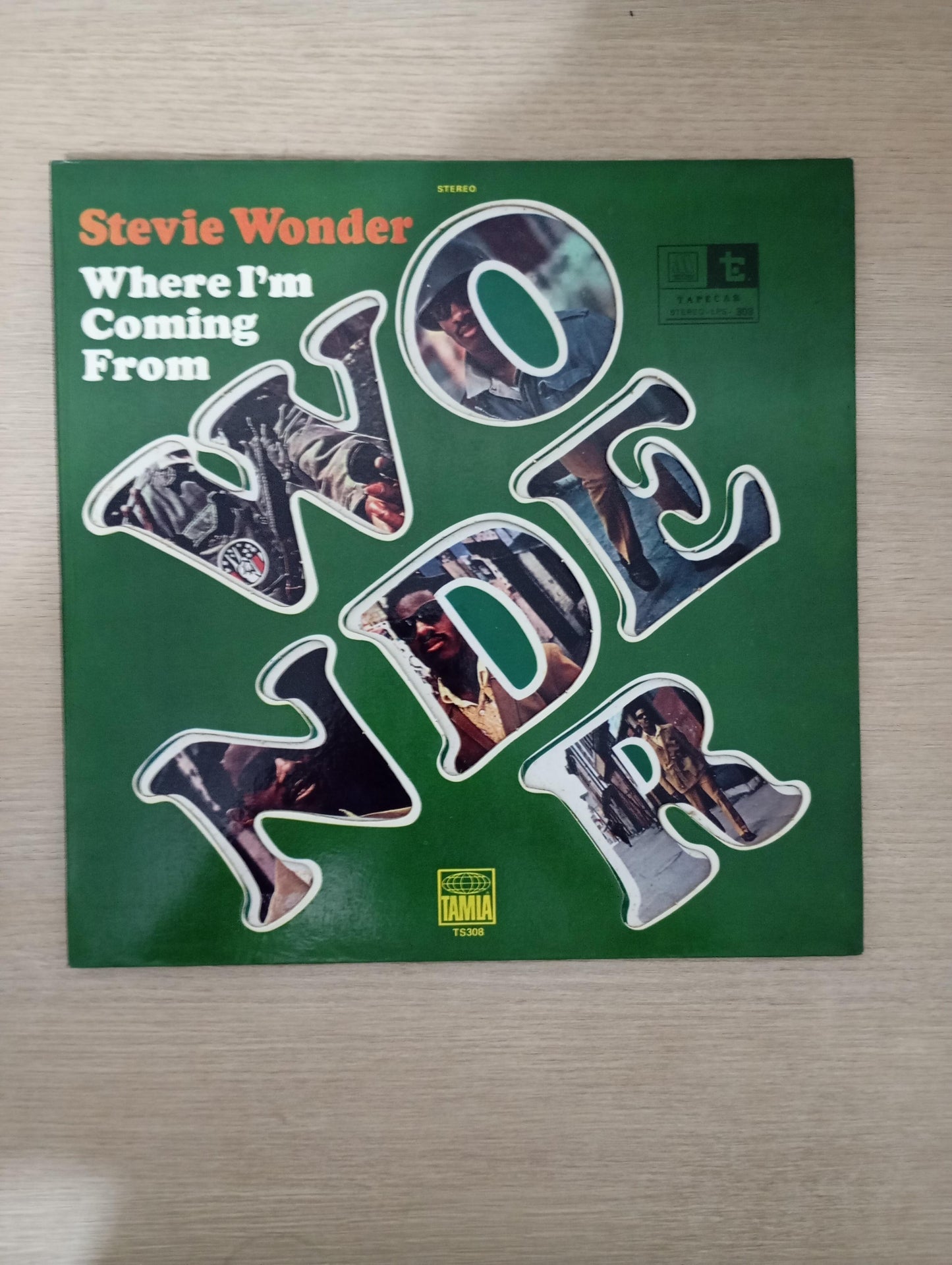 Lp Vinil Stevie Wonder Where I'm Coming From Capa Dupla