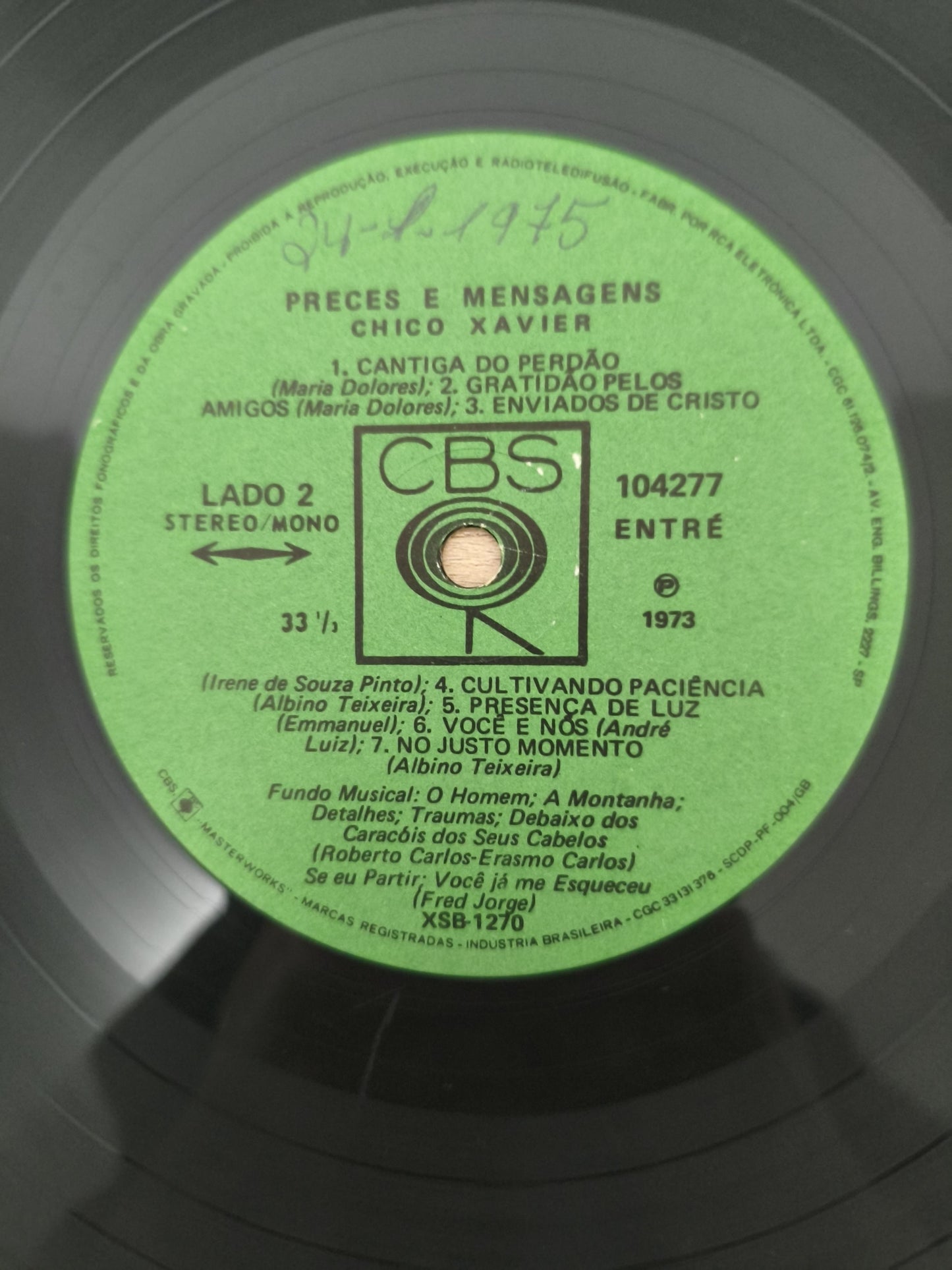 Lp Vinil Chico Xavier Preces E Mensagens