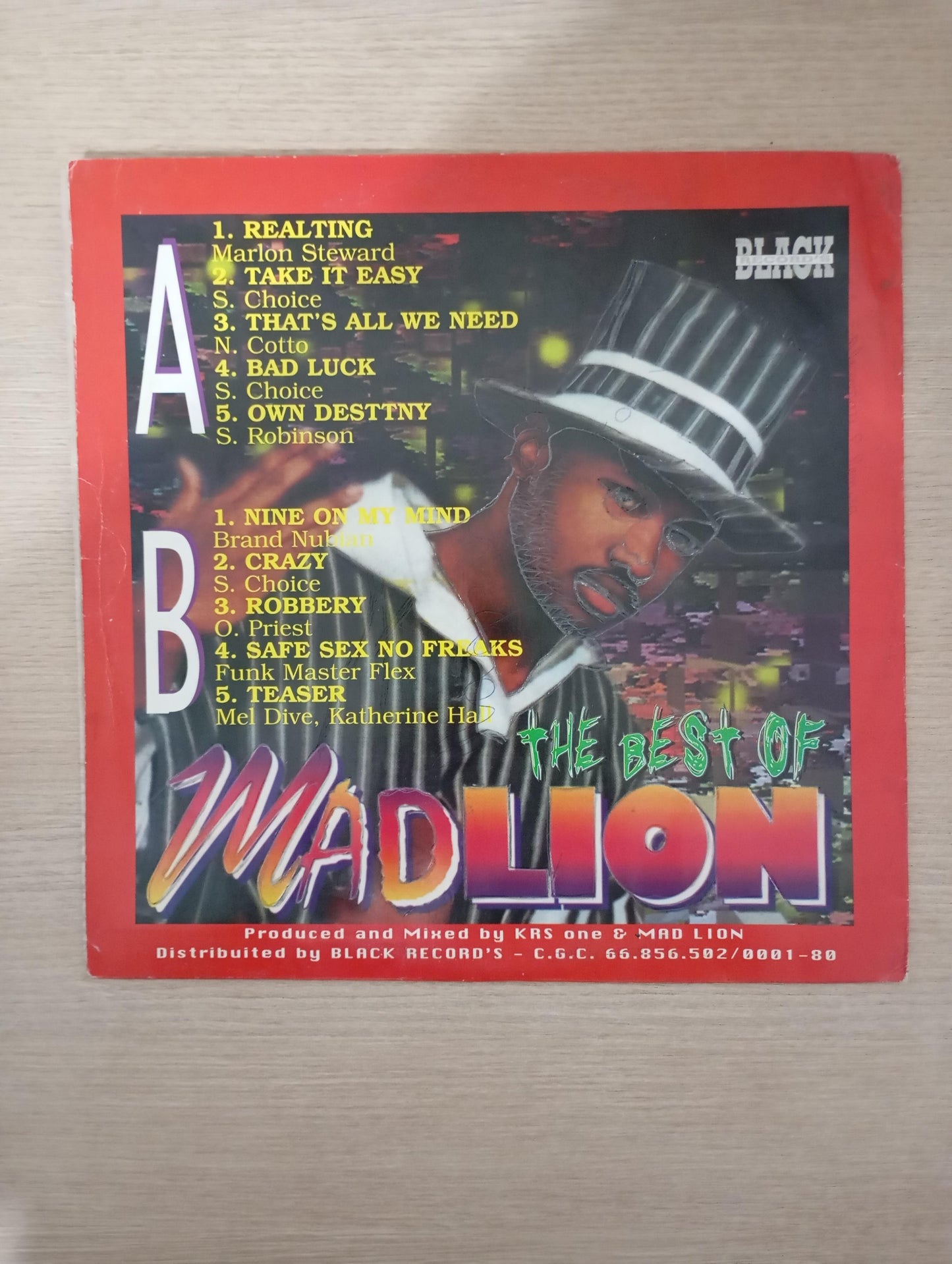 Lp Vinil Mad Lion The Best Of, Leia