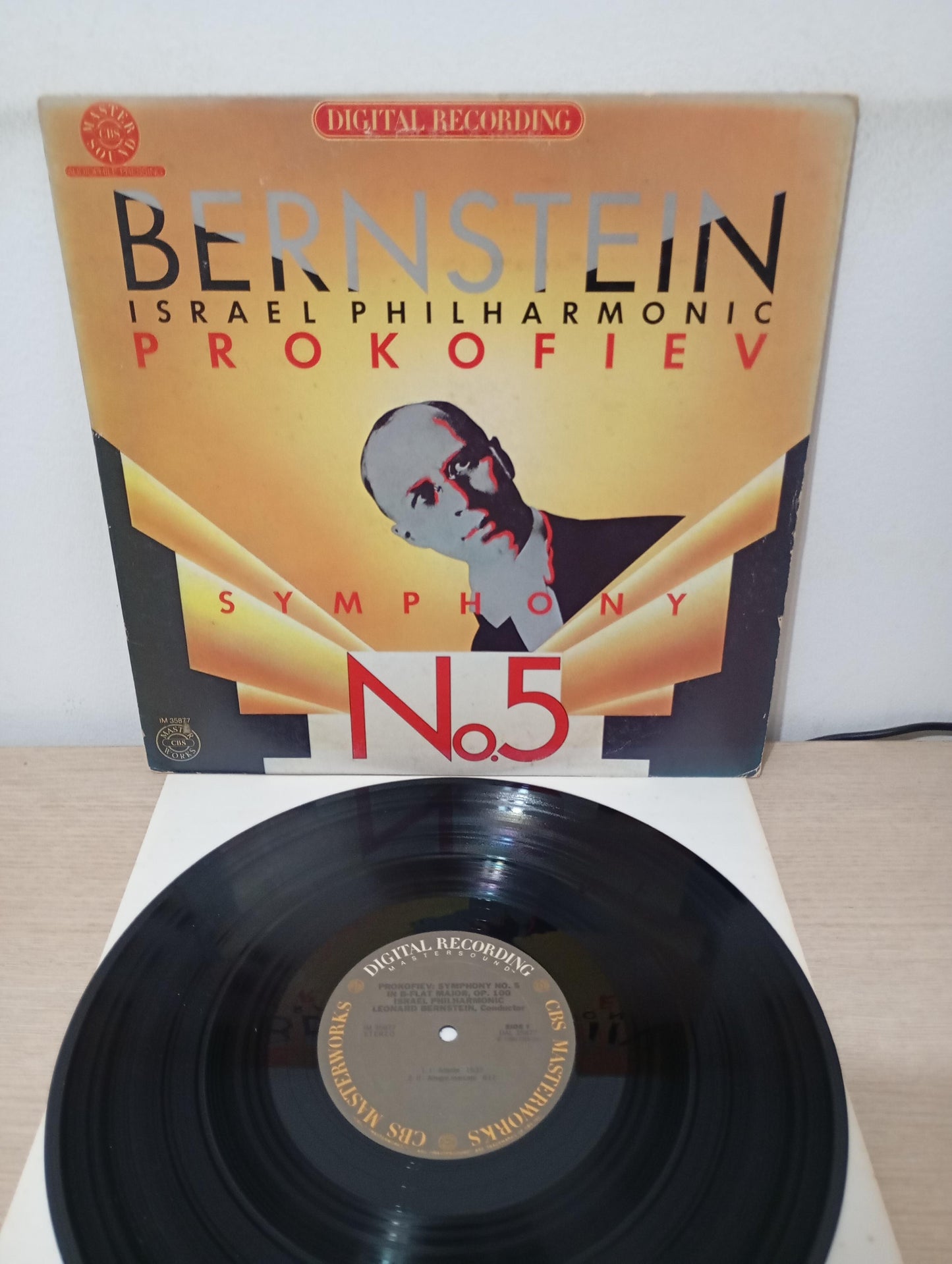 Lp Vinil Sergei Prokofiev Symphony No. 5 Importado
