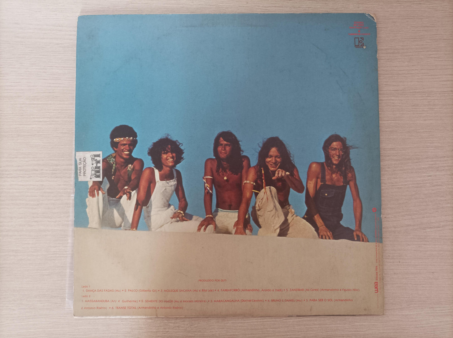 Lp Vinil A Cor Do Som Transe Total Com Encarte