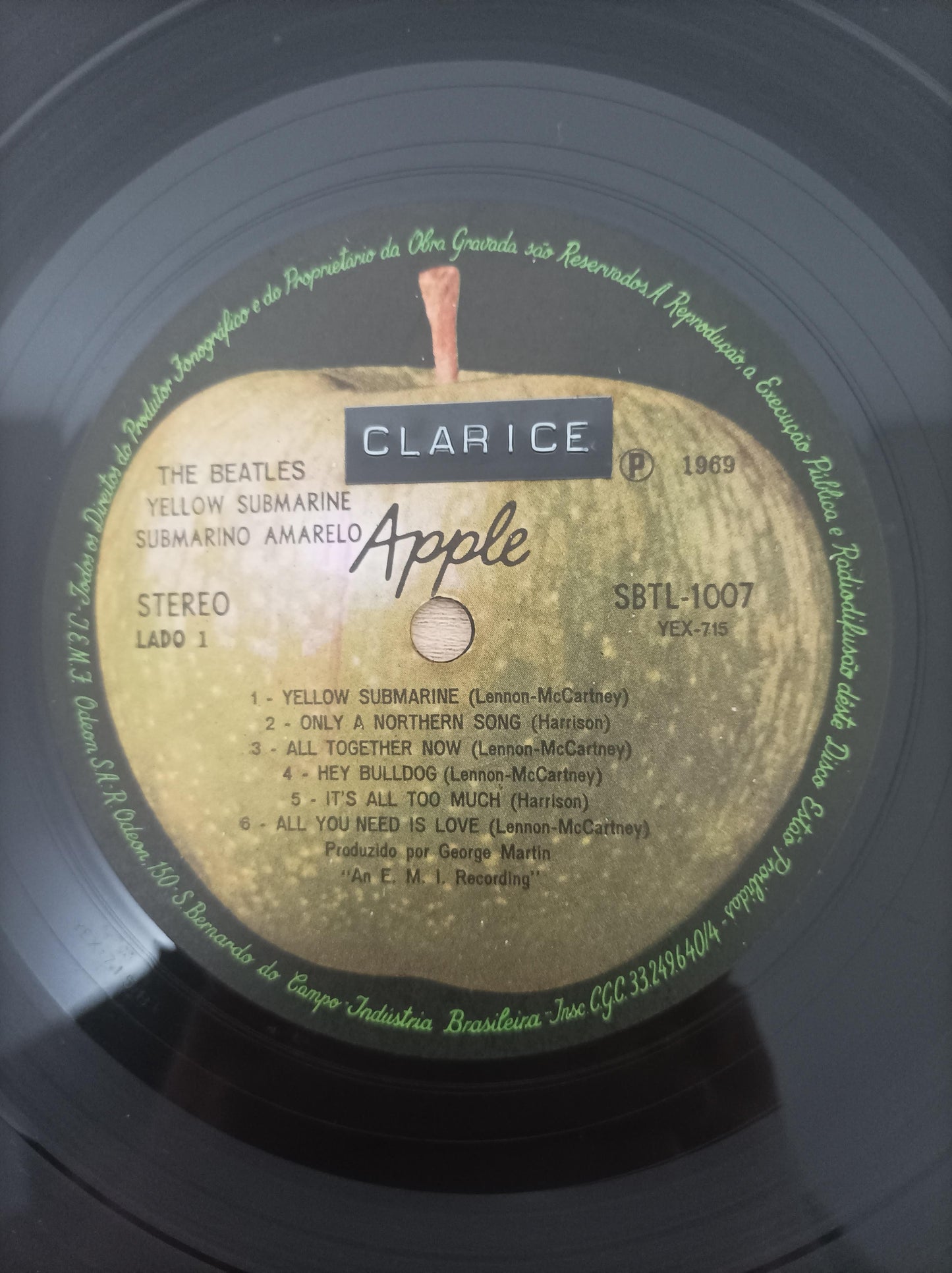 Disco Vinil Yellow Submarine The Beatles A