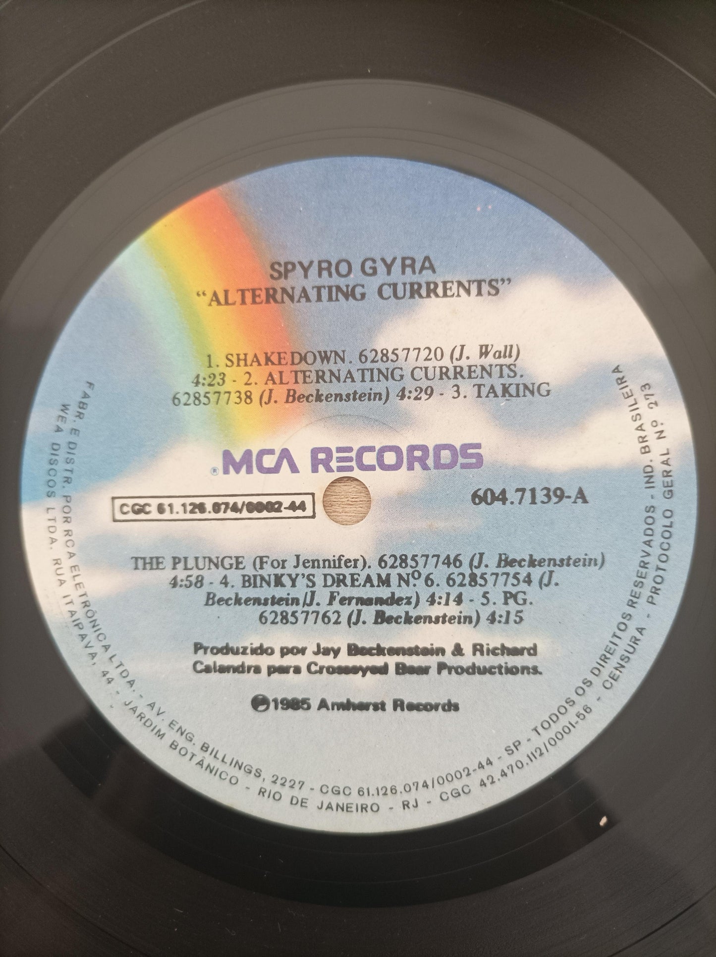 Lp Vinil Spyro Gyra Alternating Currents