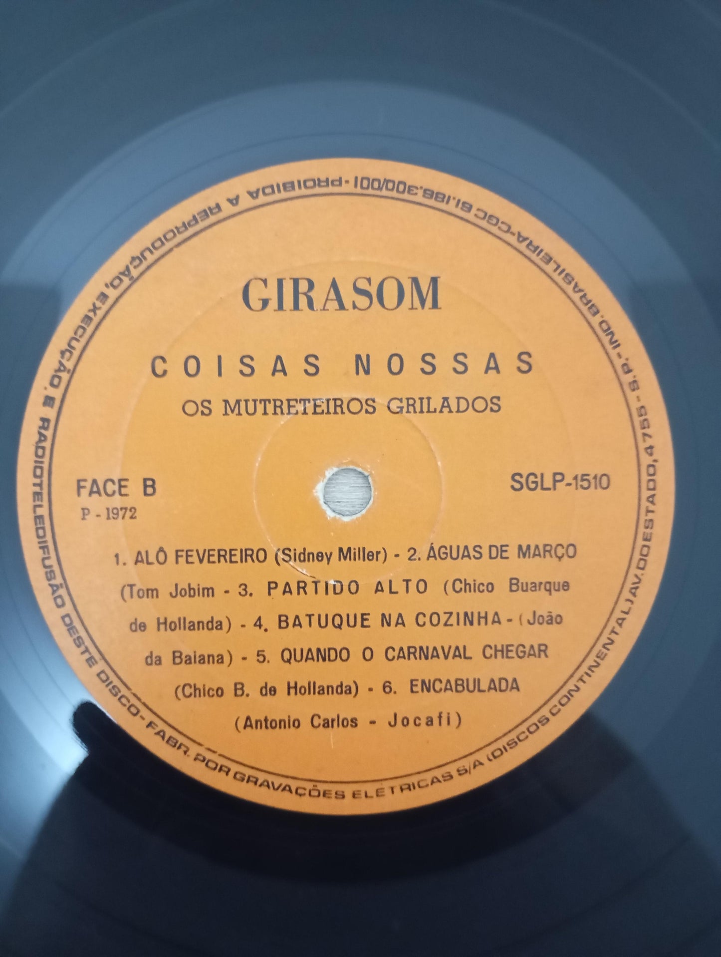 Lp Vinil Os Mutreteiros Grilados Coisas Nossas