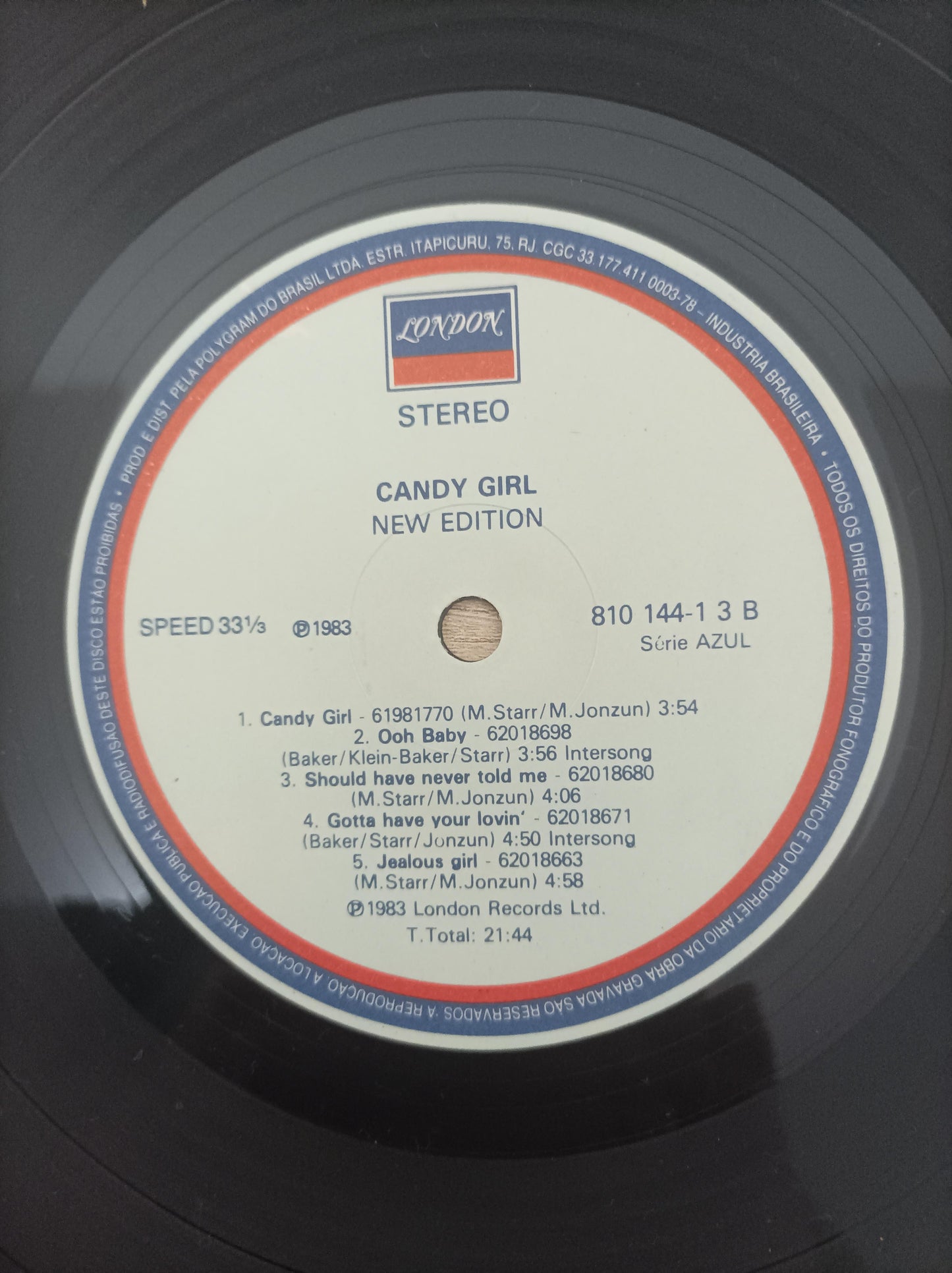 Lp Vinil New Edition Candy Girl