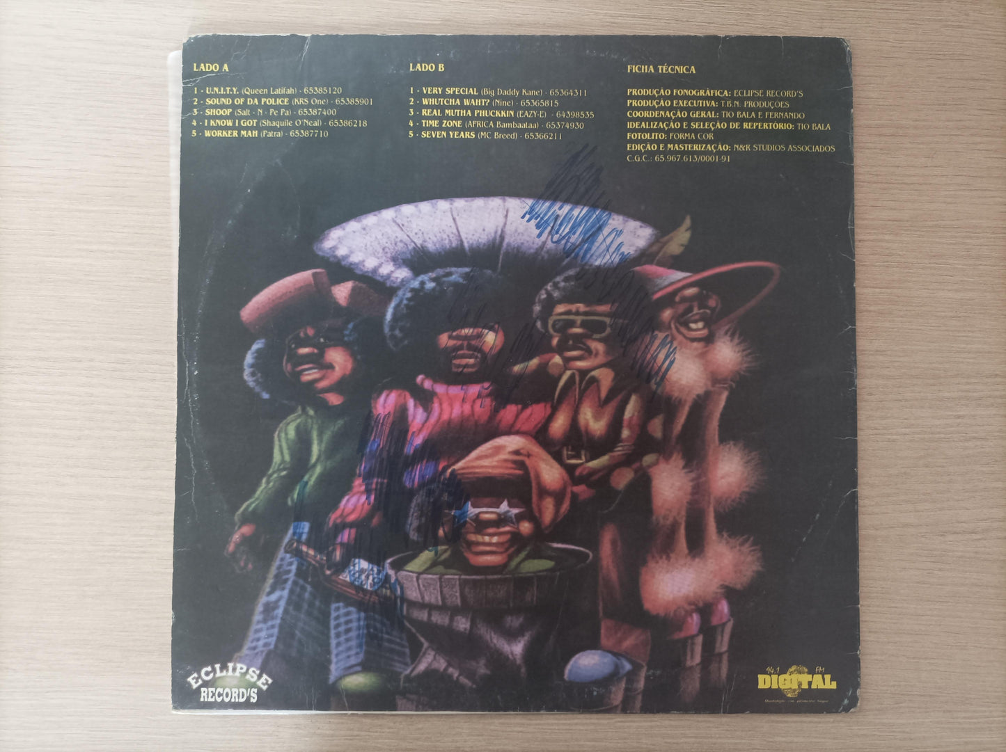 Lp Vinil As 10 Melhores Do Rap Vol. 1