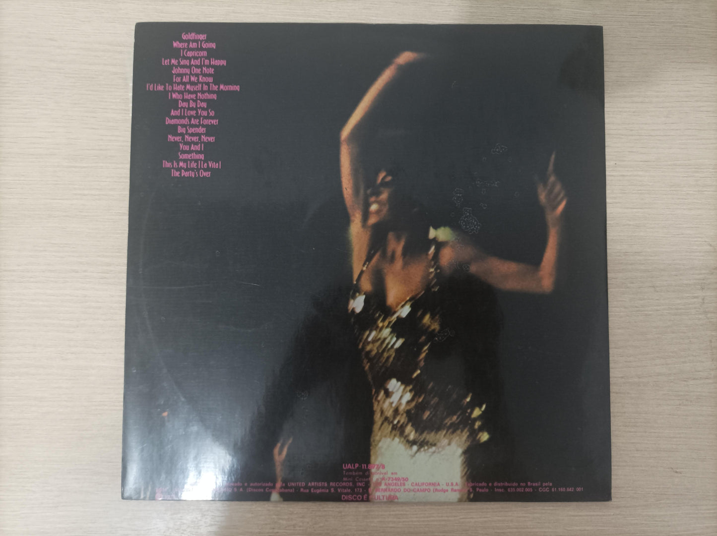 Lp Vinil Shirley Bassey Live At Carnegie Hall Duplo