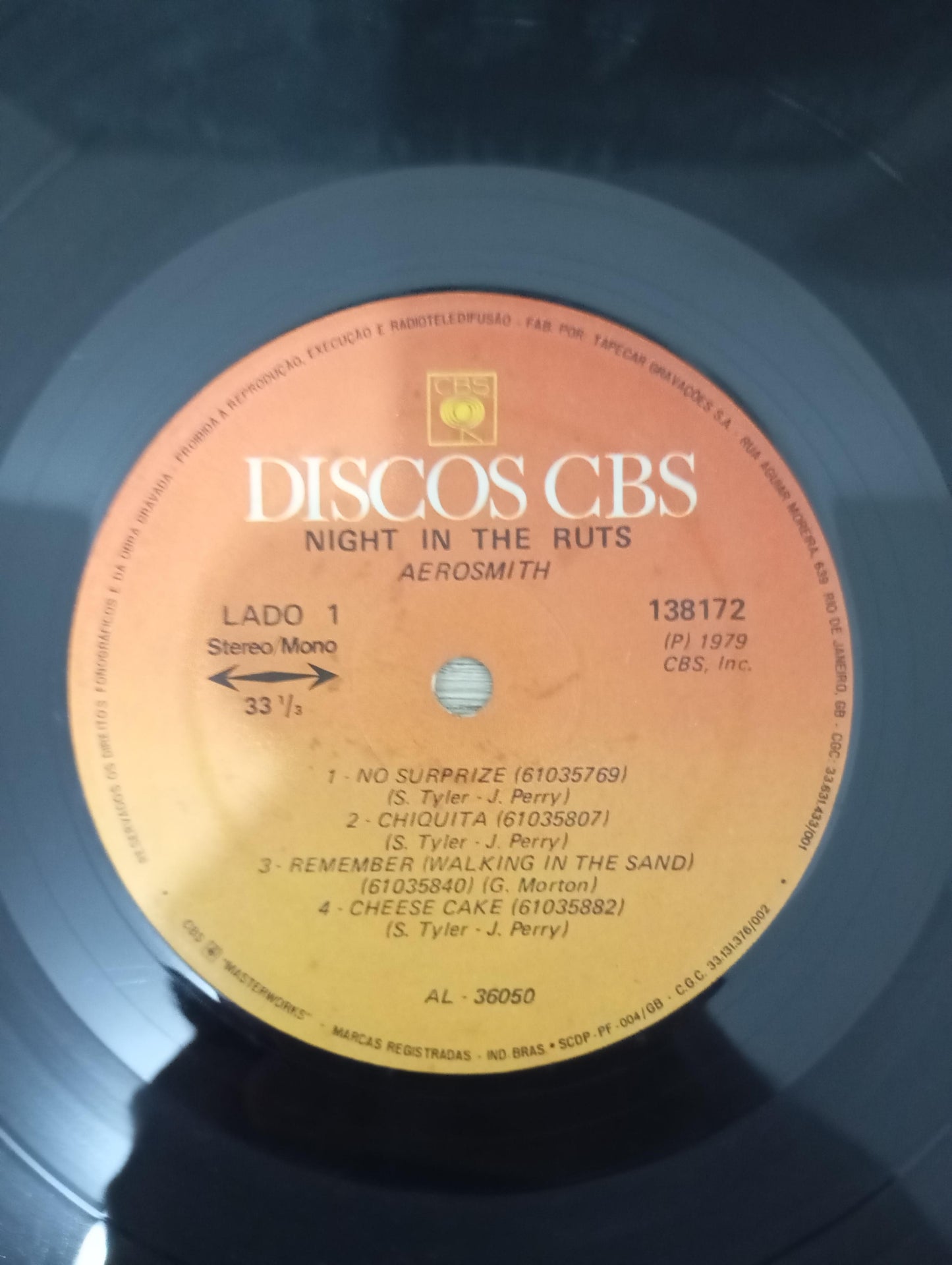 Lp Vinil Aerosmith Night In The Ruts