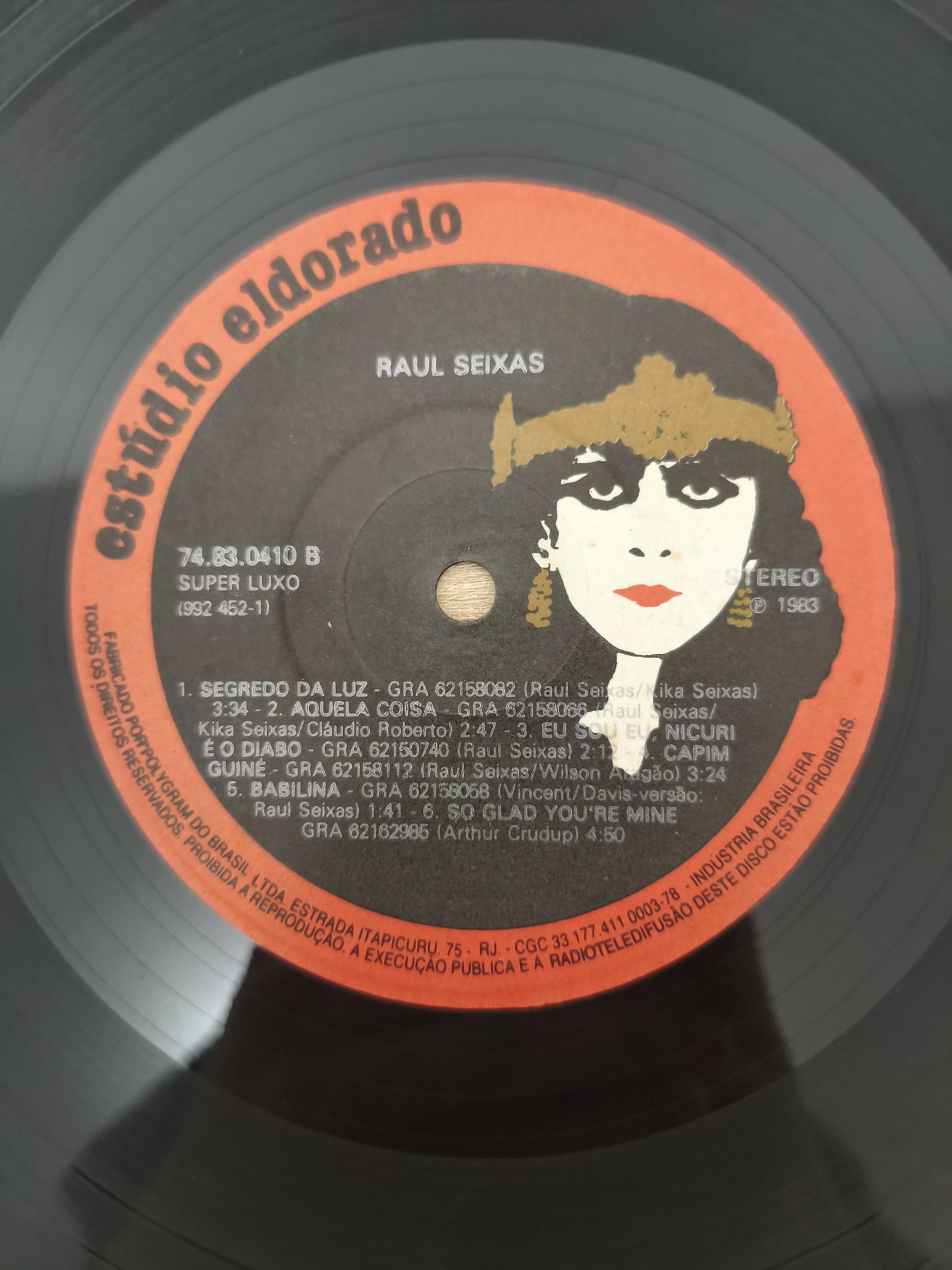 Lp Vinil Raul Seixas Carimbador Maluco Capa Dupla