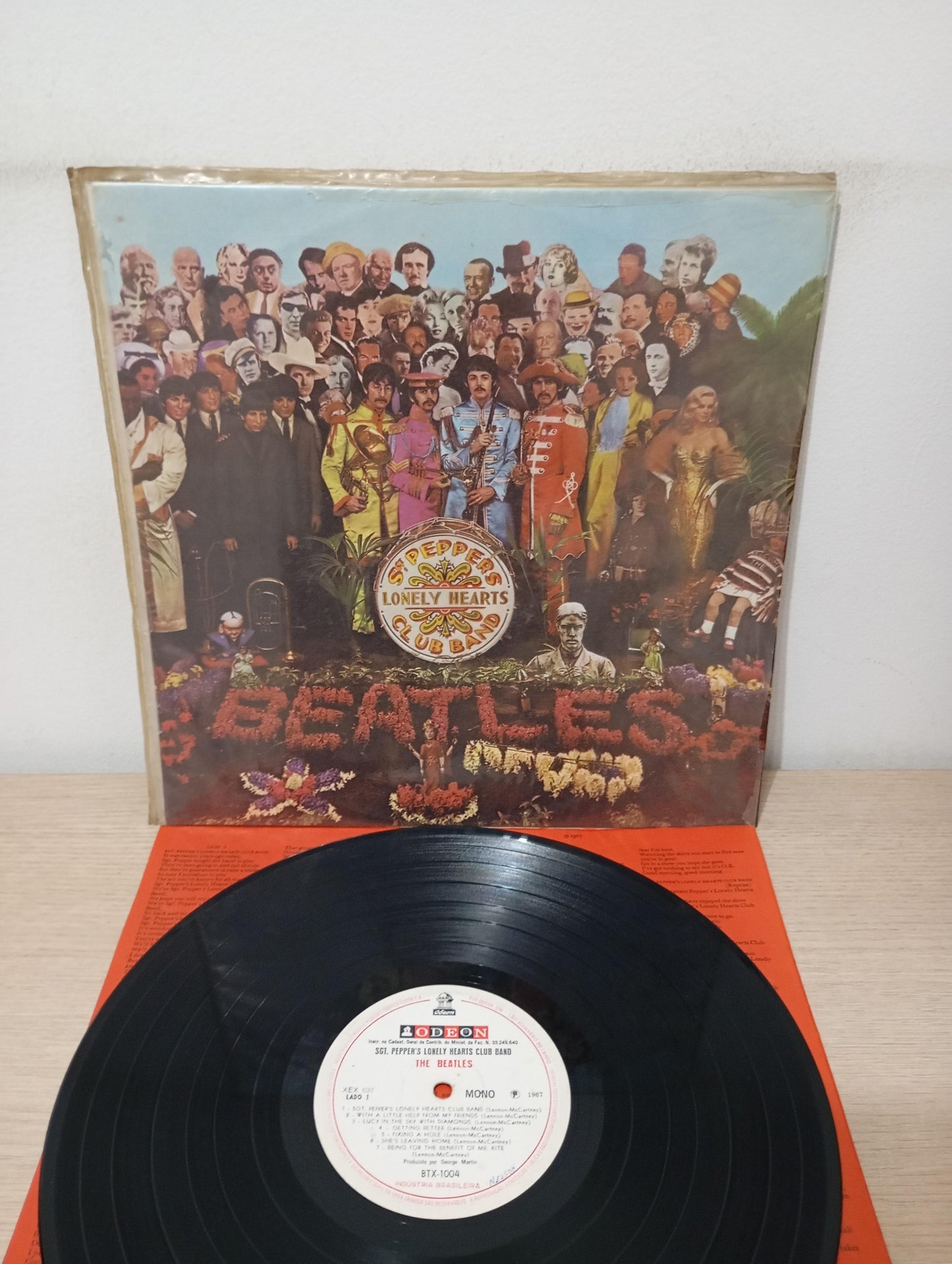 Lp Vinil The Beatles Sgt Peppers Lonely Heart Band C Encarte