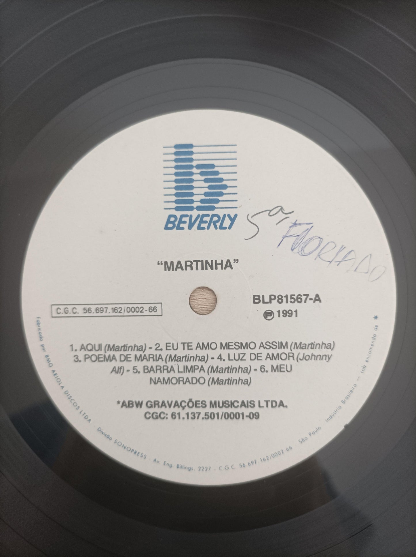 Lp Vinil Martinha None
