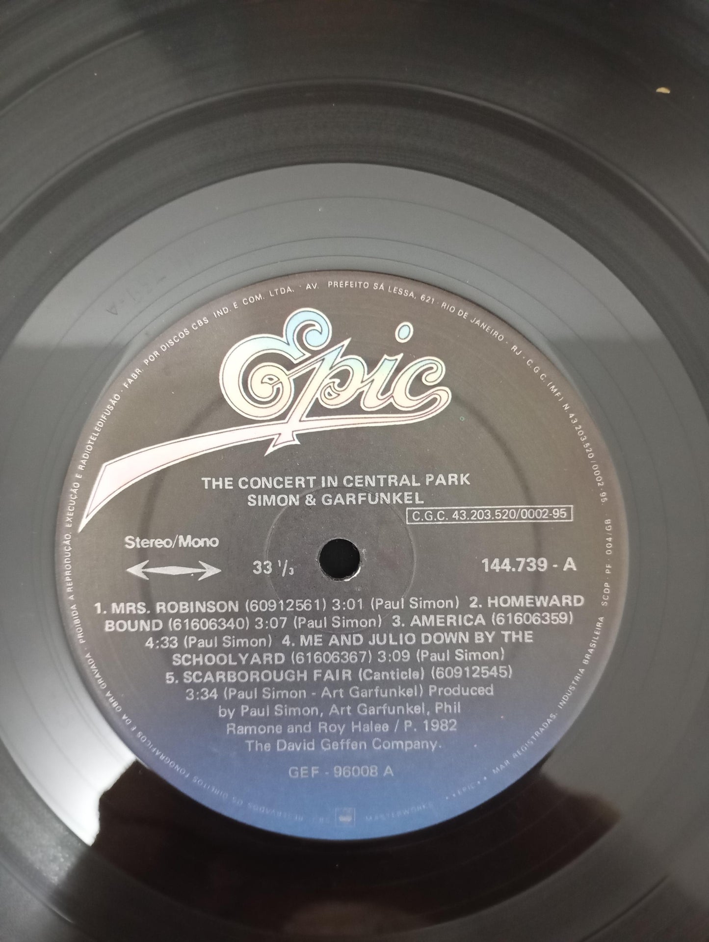 Lp Vinil Simon & Garfunkel The Concert In Central Park Duplo