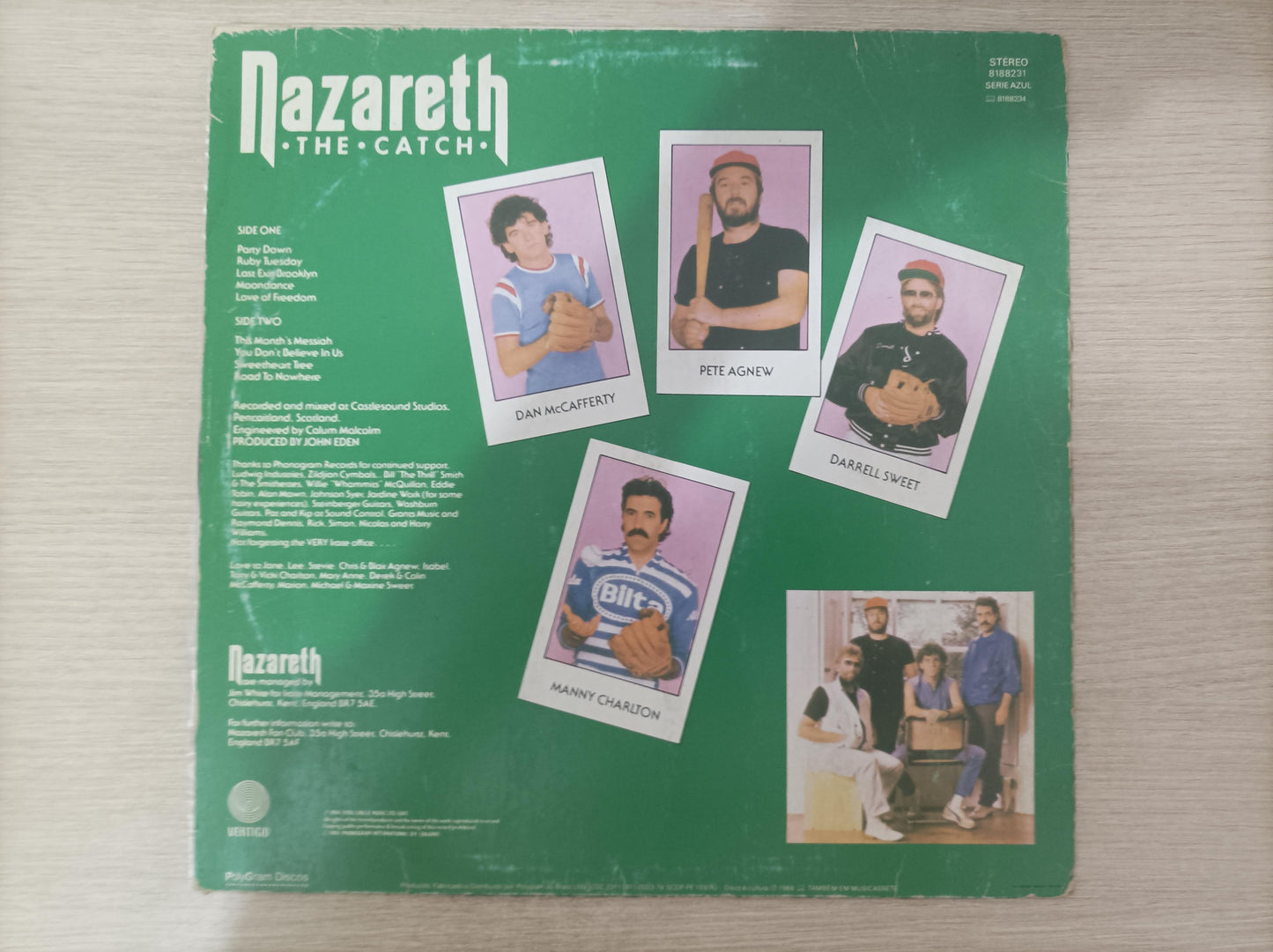 Lp Vinil Nazareth The Catch