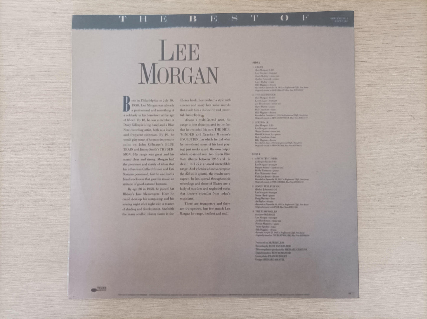 Lp Vinil Lee Morgan The Best of